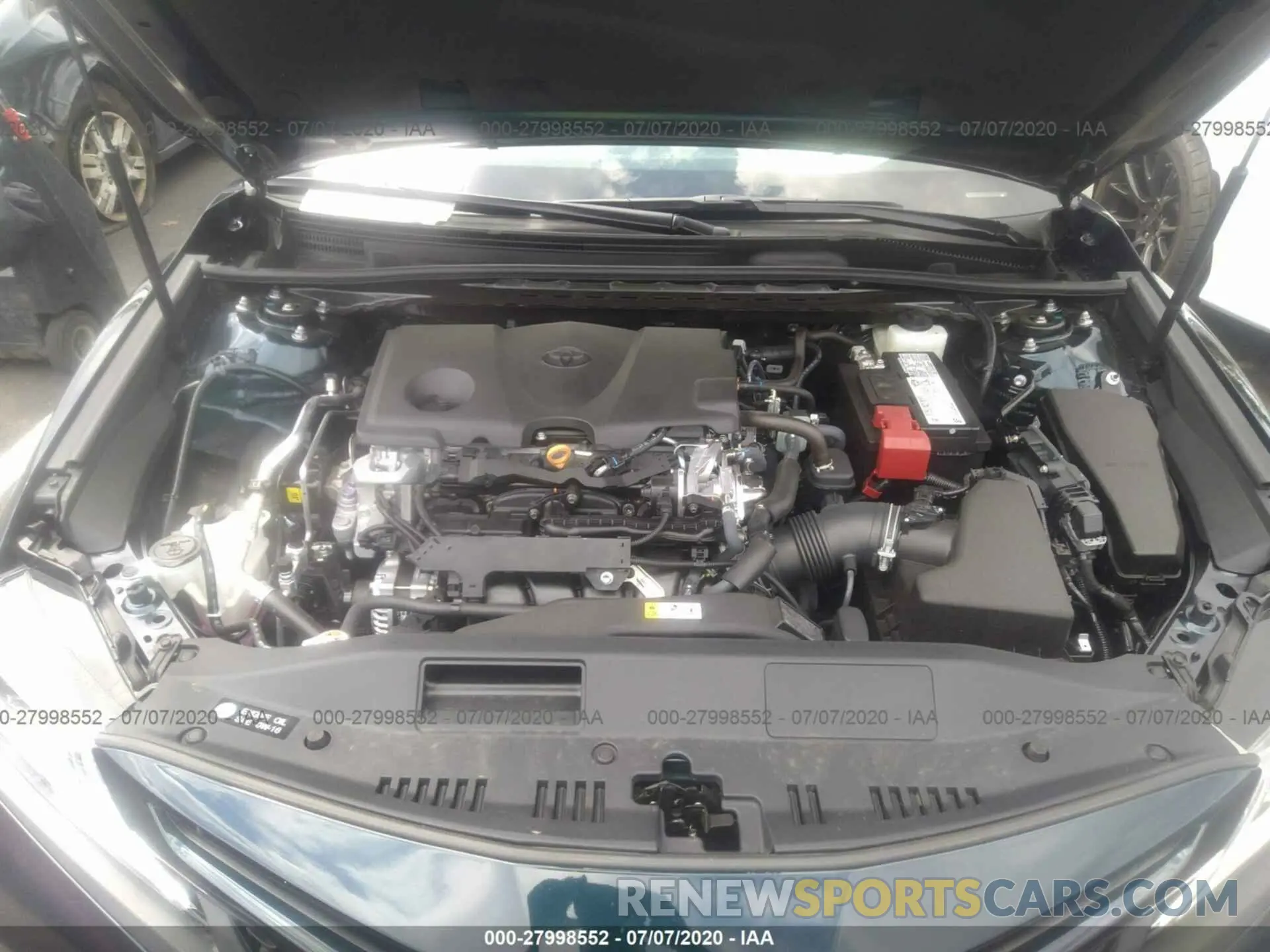 10 fotografías del automóvil dañado 4T1M11AK8LU350151 TOYOTA CAMRY 2020