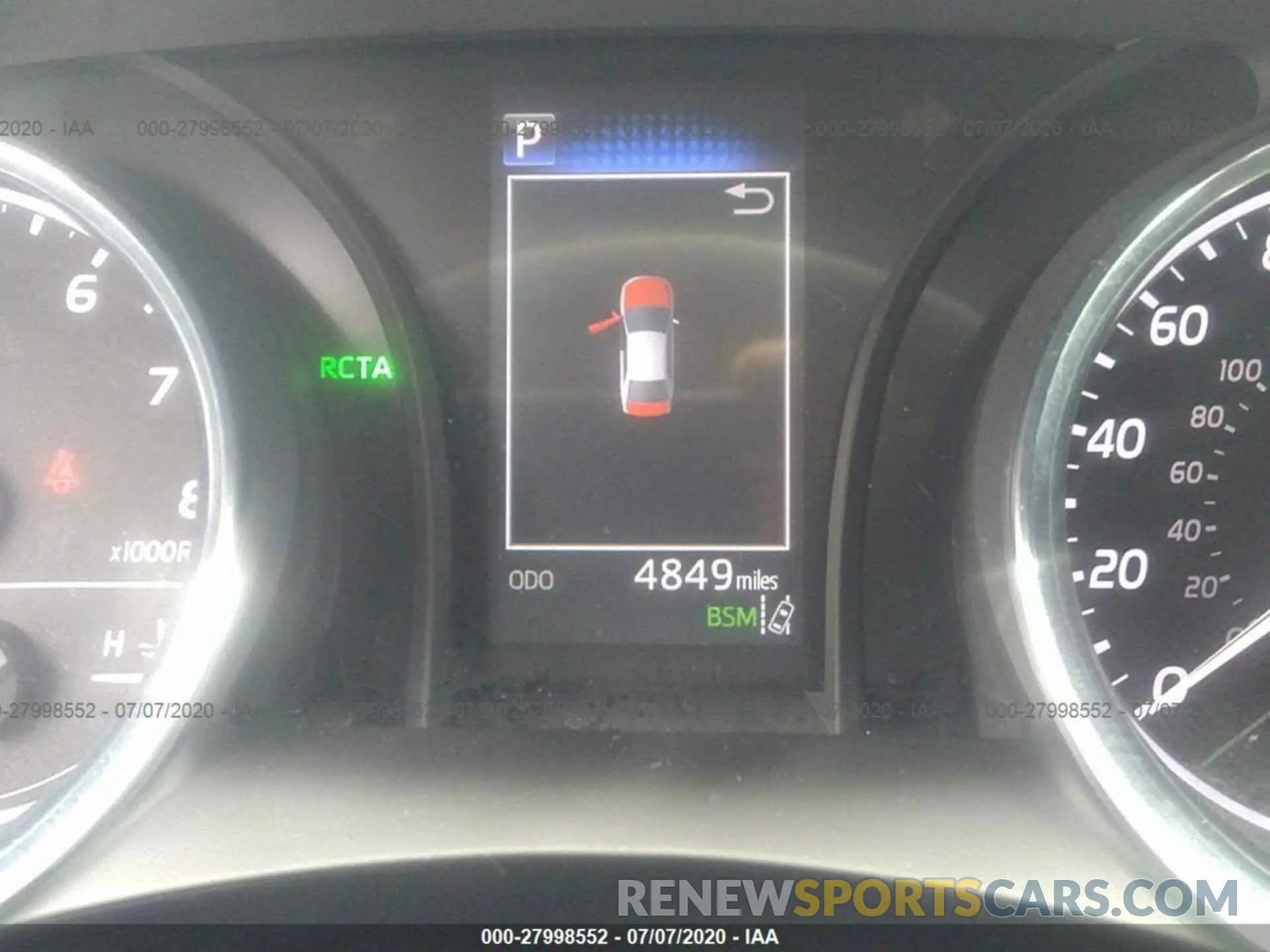 7 fotografías del automóvil dañado 4T1M11AK8LU350151 TOYOTA CAMRY 2020