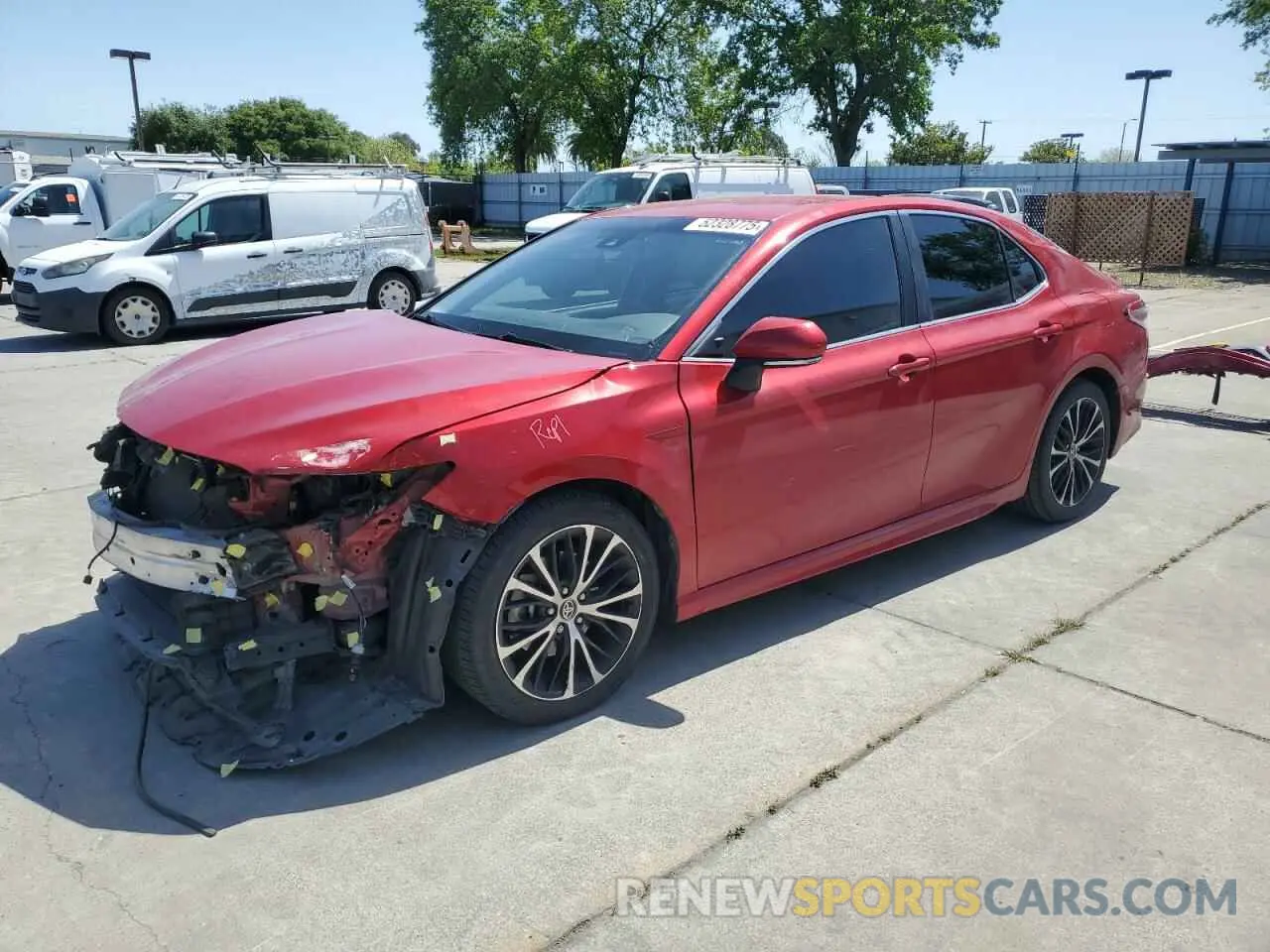 1 fotografías del automóvil dañado 4T1M11AK8LU385921 TOYOTA CAMRY 2020