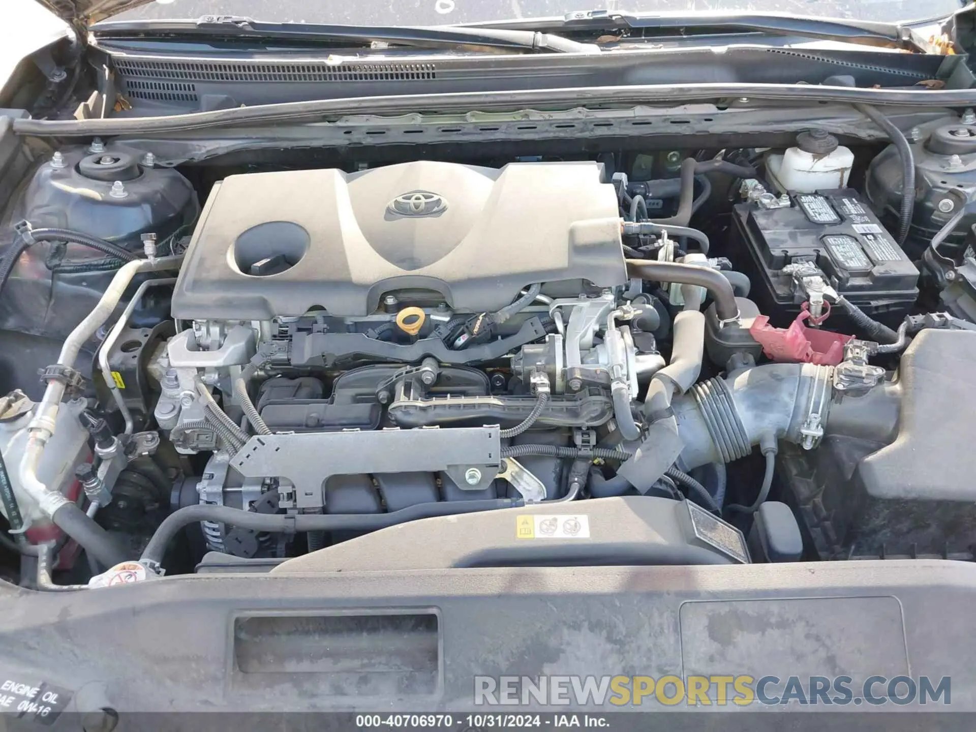 10 fotografías del automóvil dañado 4T1M11AK8LU388267 TOYOTA CAMRY 2020