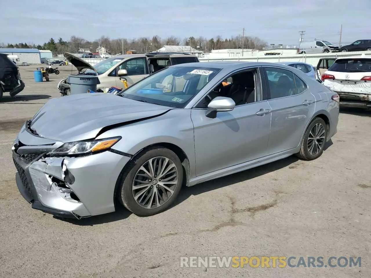 1 fotografías del automóvil dañado 4T1M11AK8LU910878 TOYOTA CAMRY 2020