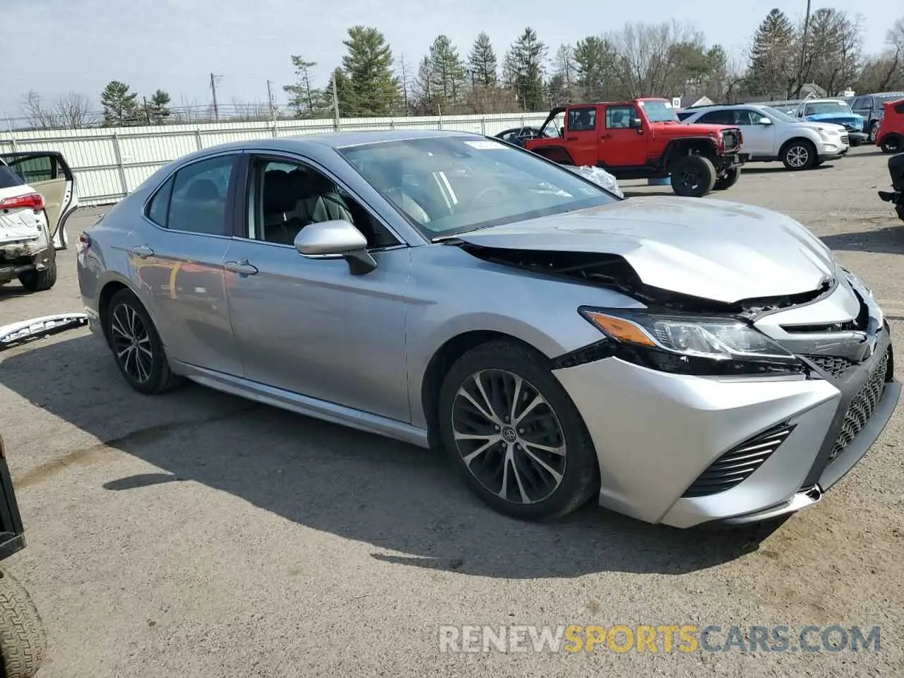4 fotografías del automóvil dañado 4T1M11AK8LU910878 TOYOTA CAMRY 2020