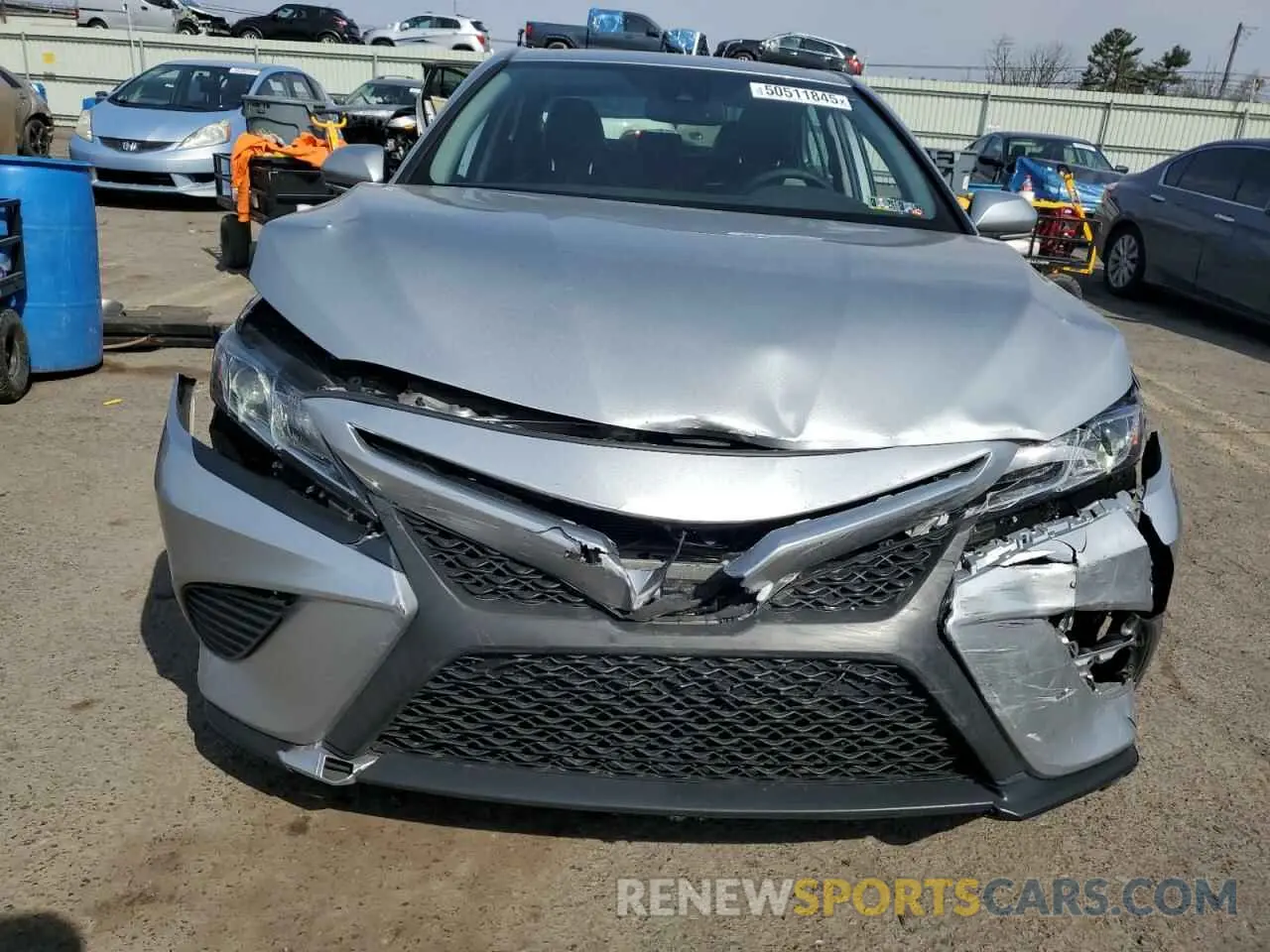 5 fotografías del automóvil dañado 4T1M11AK8LU910878 TOYOTA CAMRY 2020