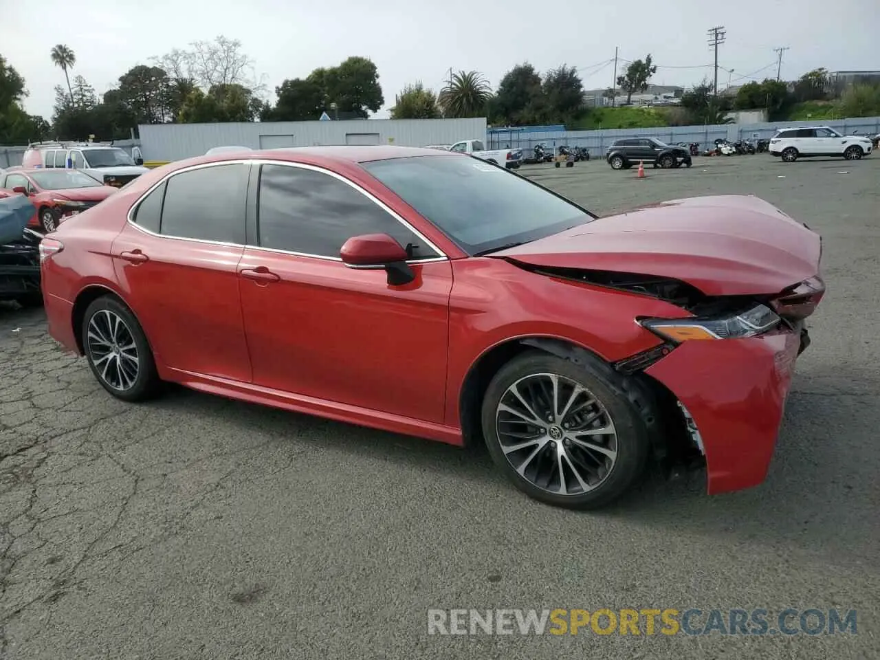 4 fotografías del automóvil dañado 4T1M11AK9LU381666 TOYOTA CAMRY 2020