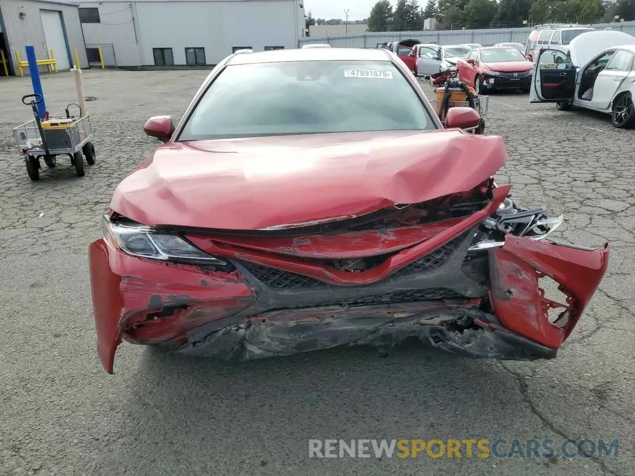 5 fotografías del automóvil dañado 4T1M11AK9LU381666 TOYOTA CAMRY 2020