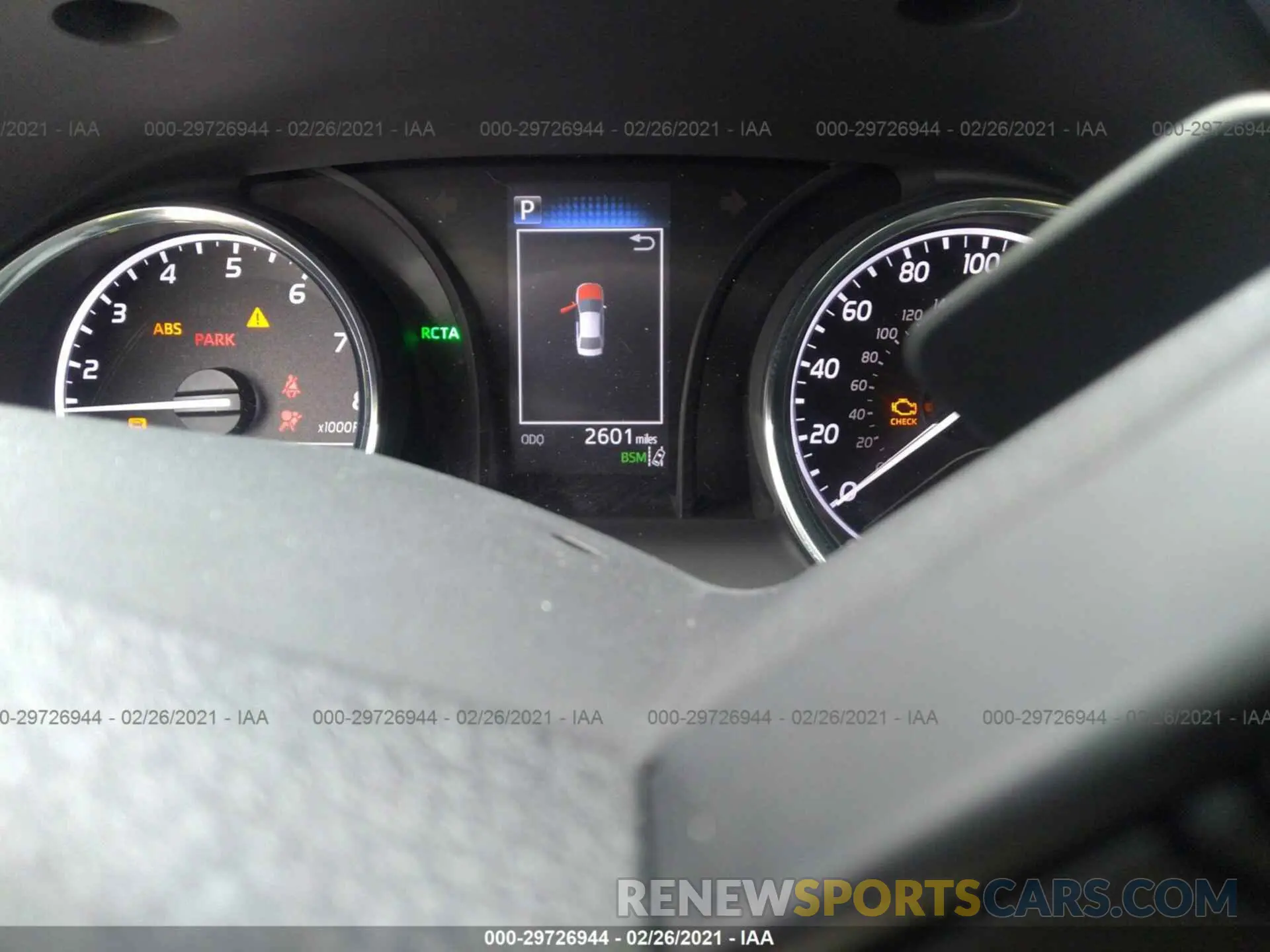 7 fotografías del automóvil dañado 4T1M11AK9LU388102 TOYOTA CAMRY 2020