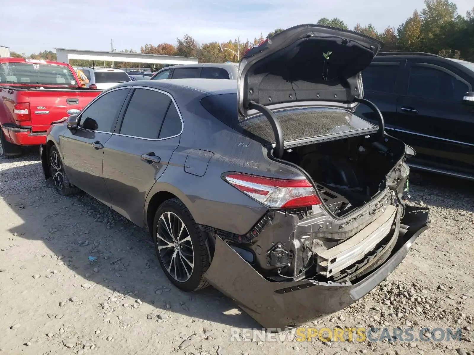 3 fotografías del automóvil dañado 4T1M11AK9LU858404 TOYOTA CAMRY 2020
