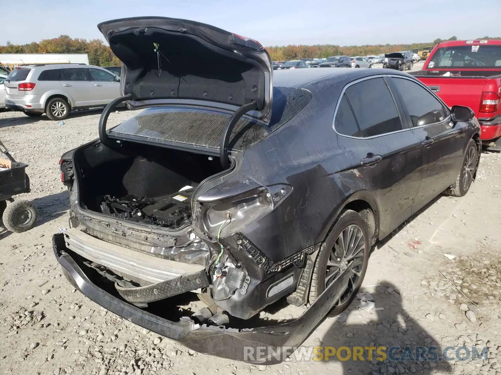 4 fotografías del automóvil dañado 4T1M11AK9LU858404 TOYOTA CAMRY 2020