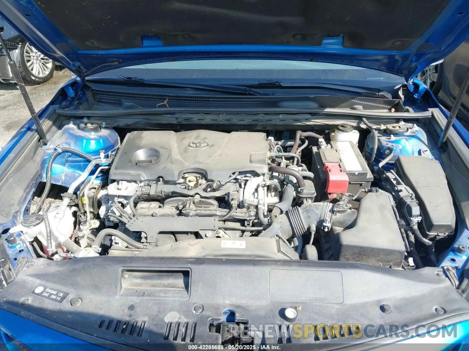 10 fotografías del automóvil dañado 4T1M11AKXLU394541 TOYOTA CAMRY 2020