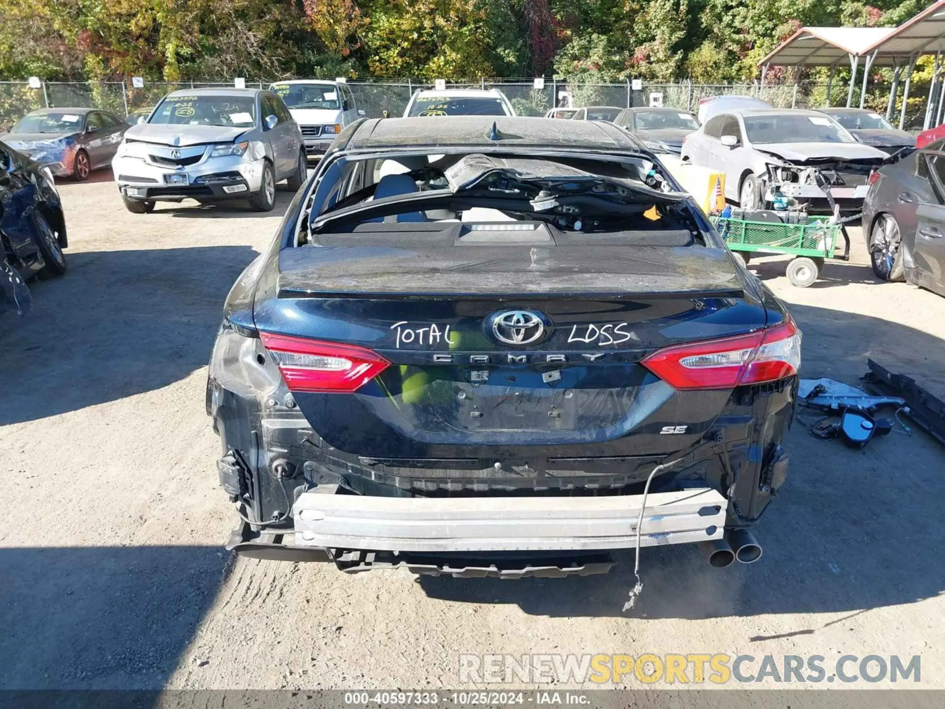 17 fotografías del automóvil dañado 4T1M11AKXLU861747 TOYOTA CAMRY 2020