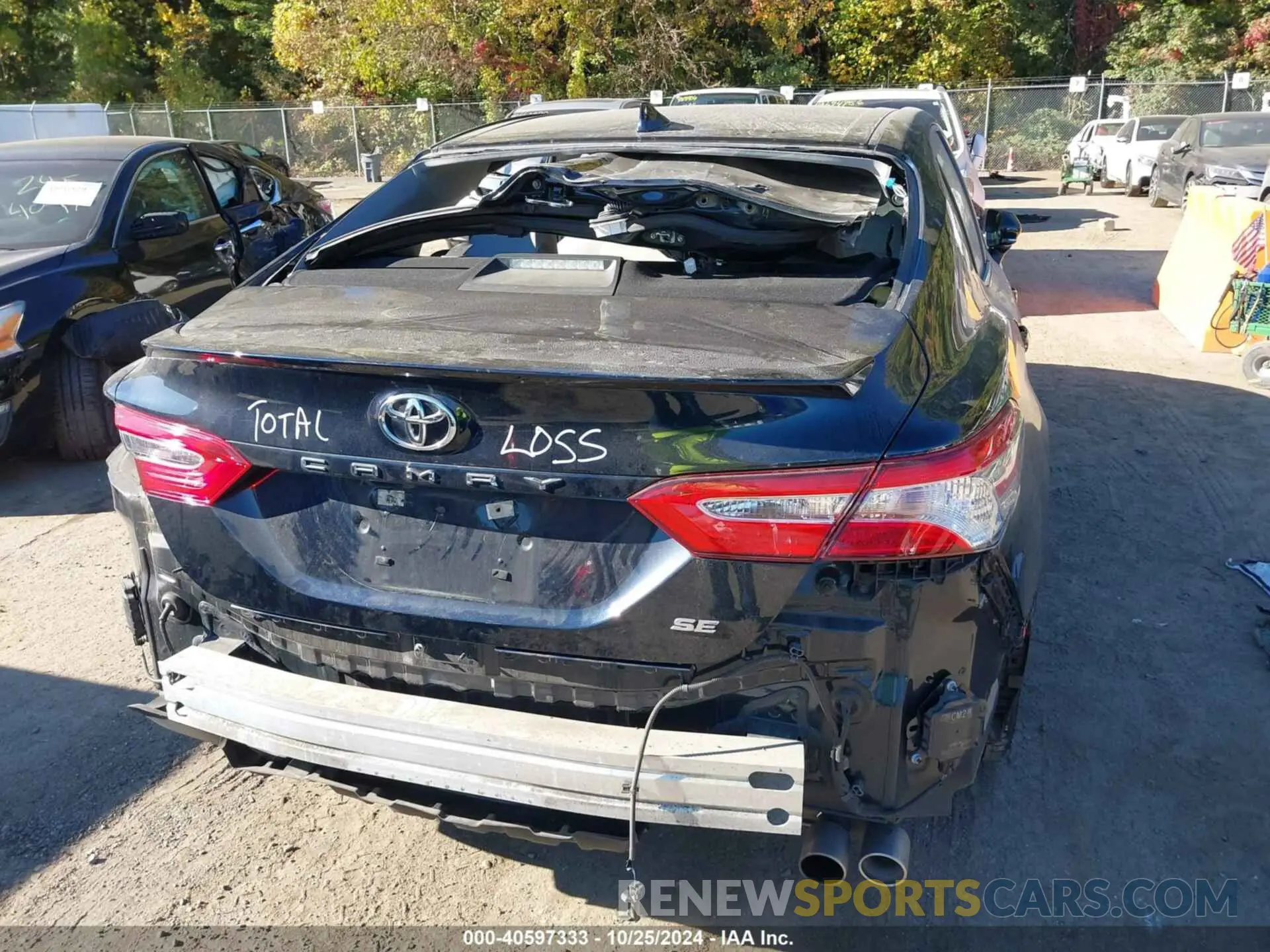 22 fotografías del automóvil dañado 4T1M11AKXLU861747 TOYOTA CAMRY 2020
