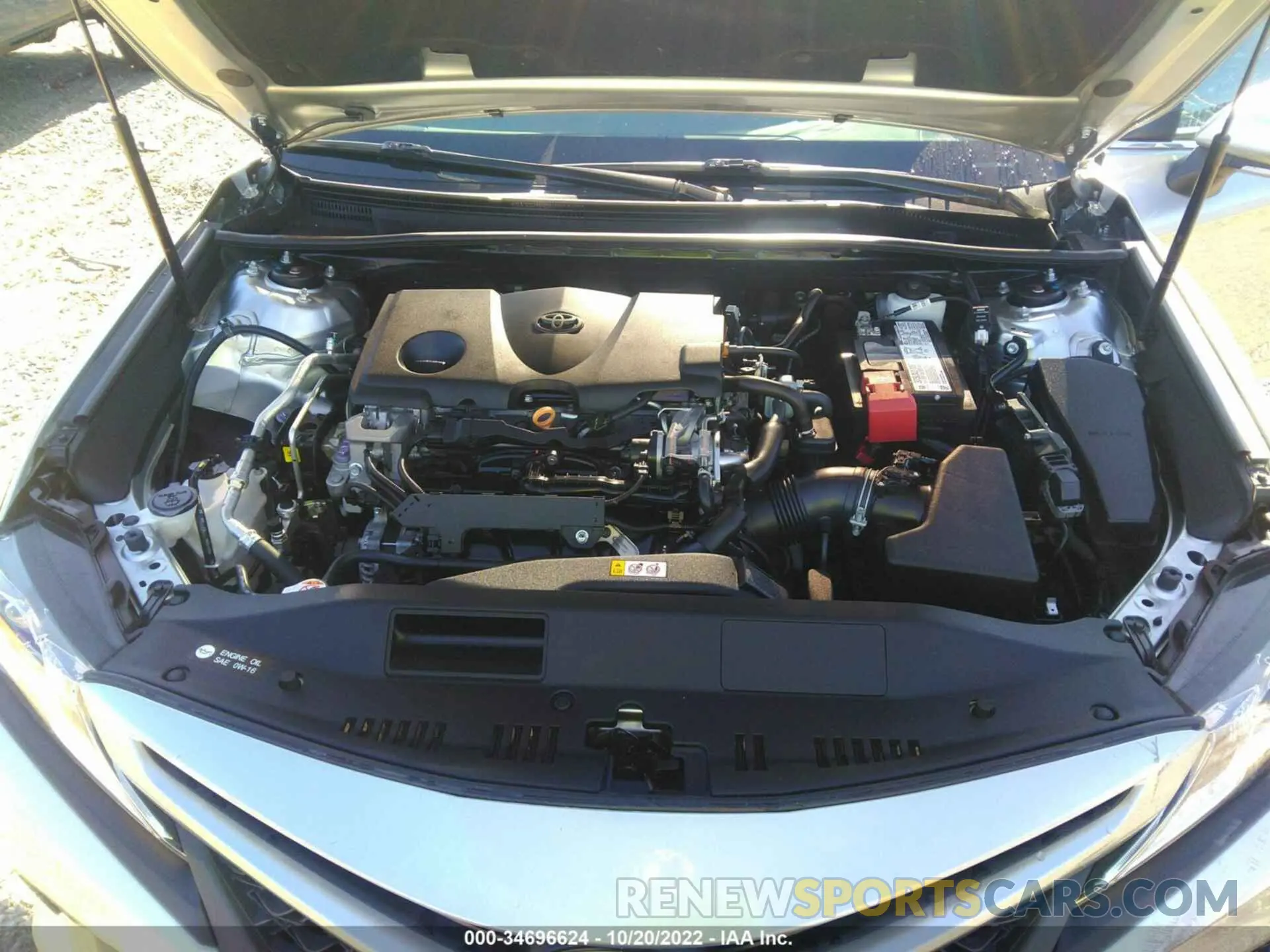 10 fotografías del automóvil dañado 4T1M11AKXLU891444 TOYOTA CAMRY 2020