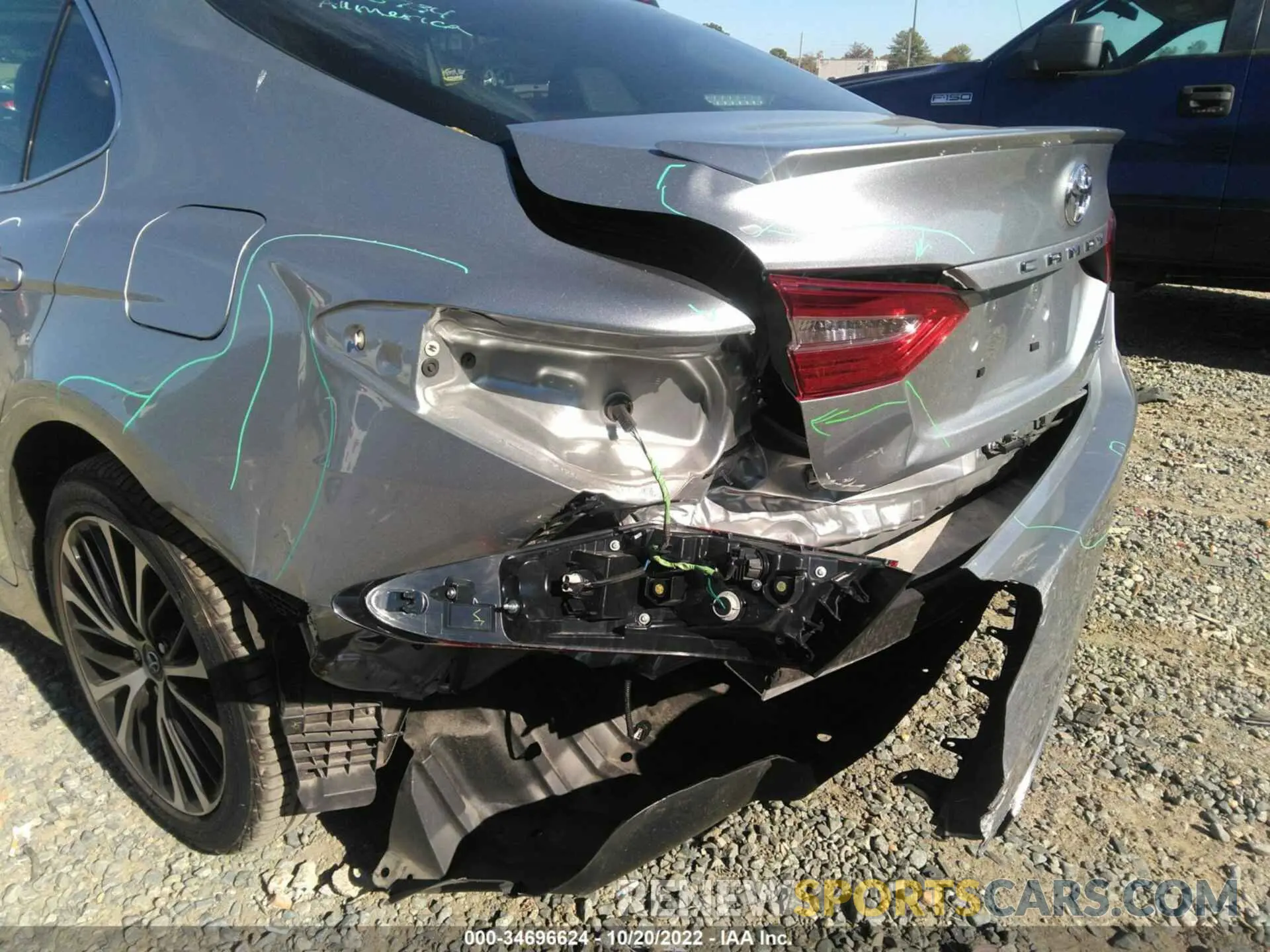 6 fotografías del automóvil dañado 4T1M11AKXLU891444 TOYOTA CAMRY 2020