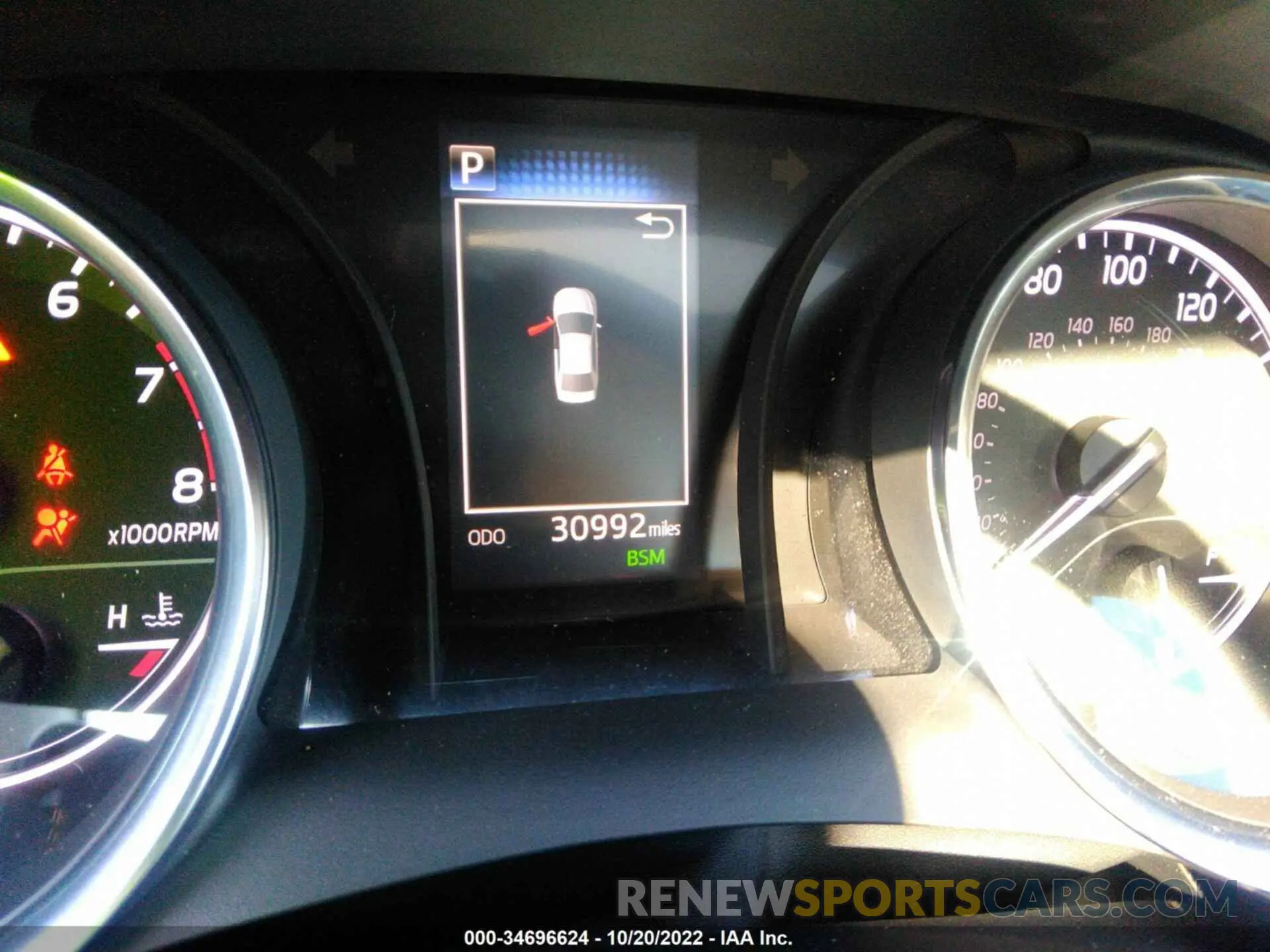7 fotografías del automóvil dañado 4T1M11AKXLU891444 TOYOTA CAMRY 2020