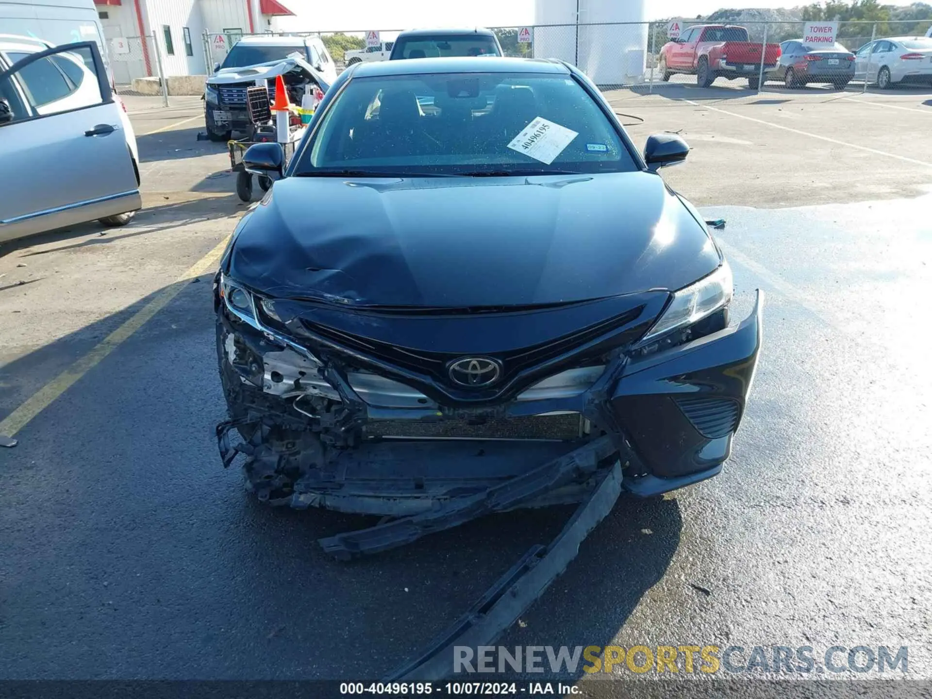 11 fotografías del automóvil dañado 4T1M11AKXLU990586 TOYOTA CAMRY 2020