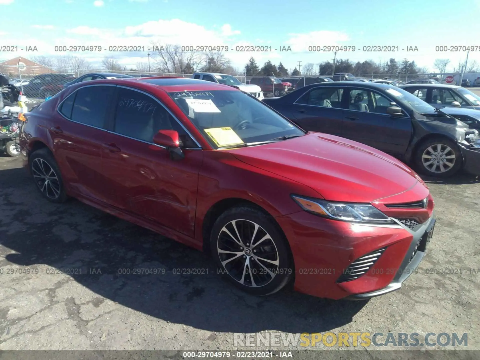 1 fotografías del automóvil dañado 4T1M11BK0LU003492 TOYOTA CAMRY 2020