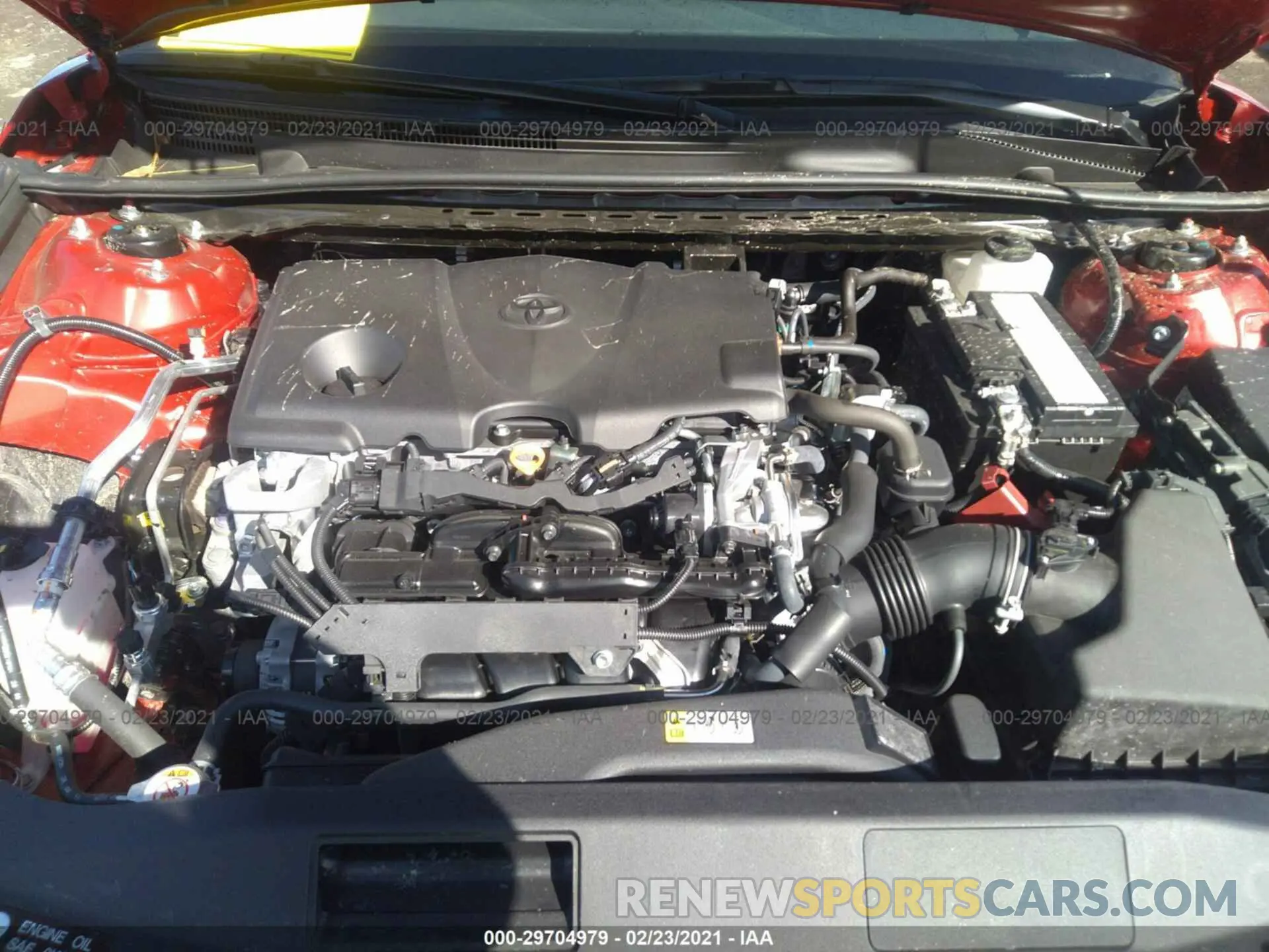10 fotografías del automóvil dañado 4T1M11BK0LU003492 TOYOTA CAMRY 2020
