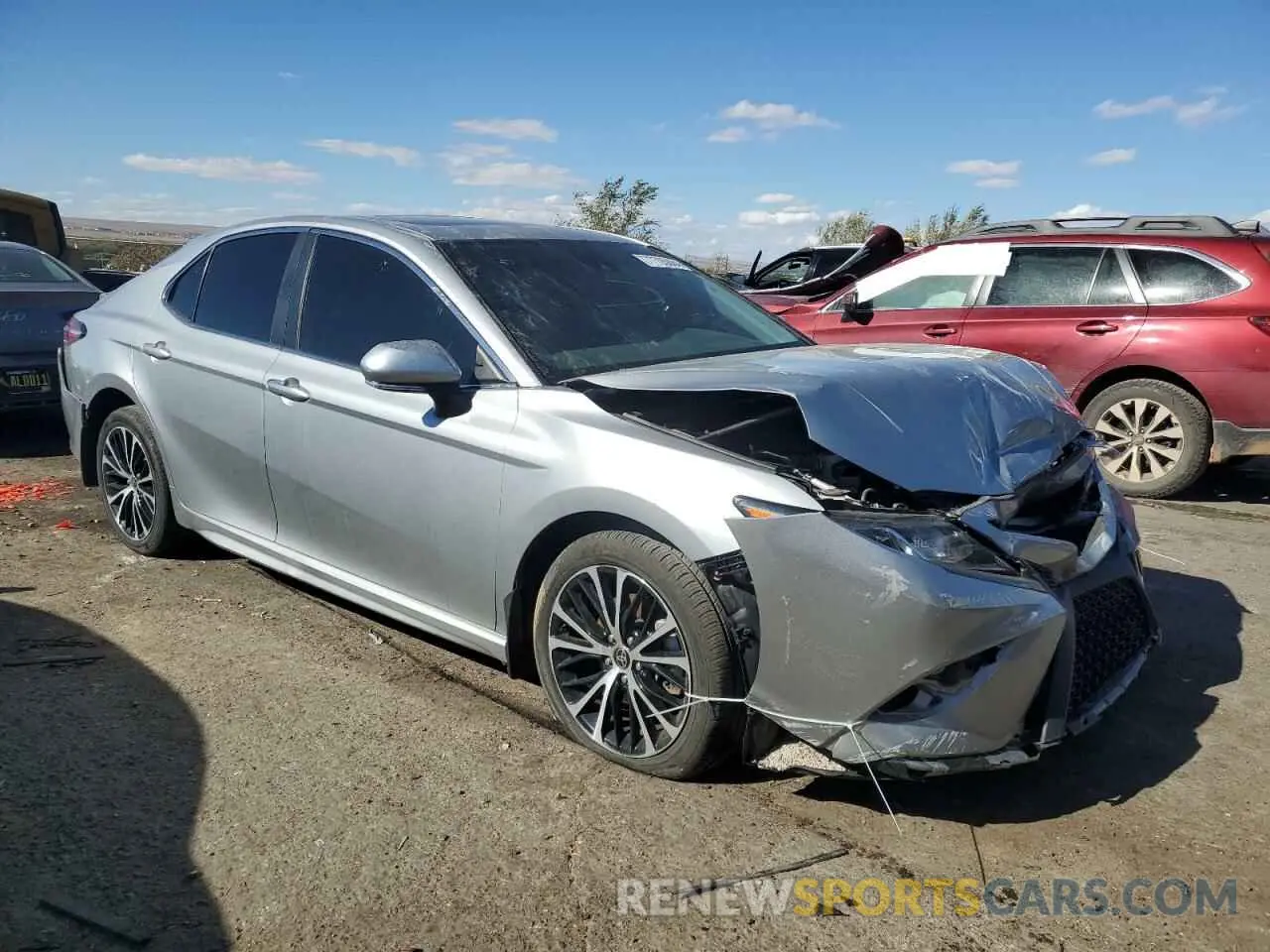 4 fotografías del automóvil dañado 4T1M11BK4LU011367 TOYOTA CAMRY 2020