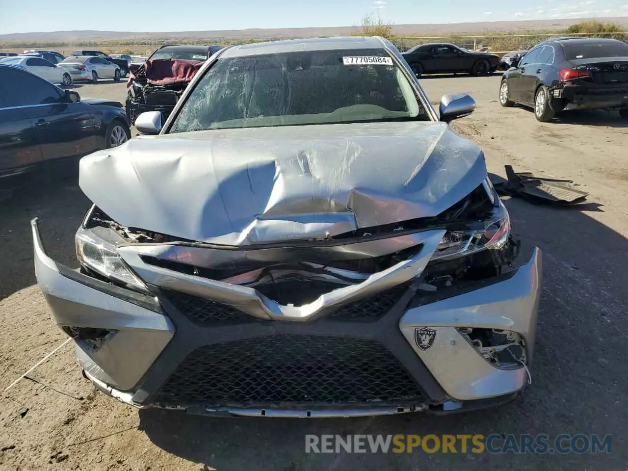 5 fotografías del automóvil dañado 4T1M11BK4LU011367 TOYOTA CAMRY 2020