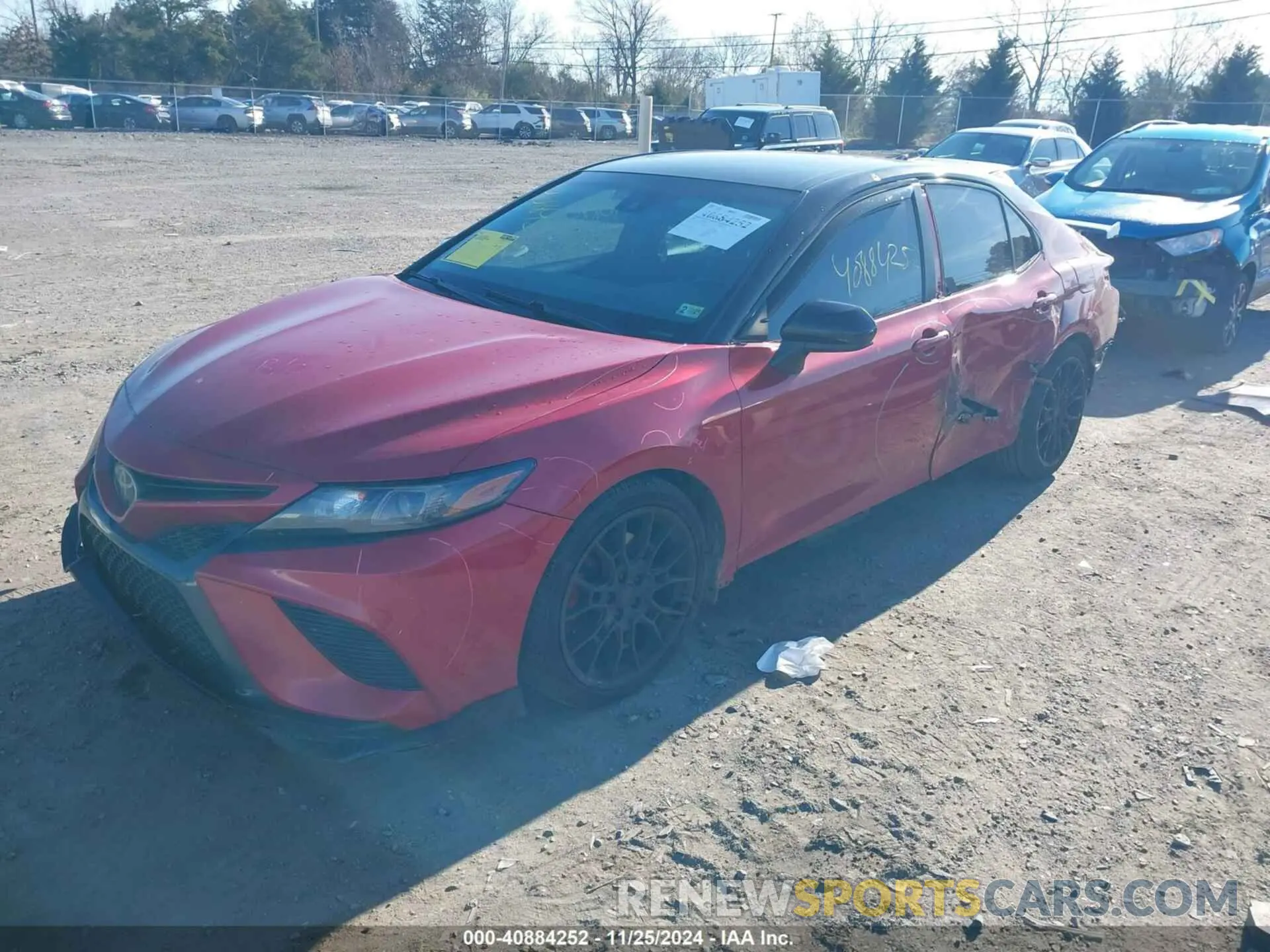 2 fotografías del automóvil dañado 4T1NZ1AK0LU035390 TOYOTA CAMRY 2020