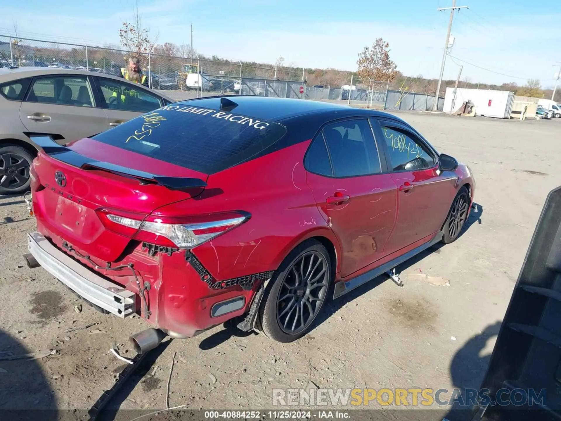 4 fotografías del automóvil dañado 4T1NZ1AK0LU035390 TOYOTA CAMRY 2020