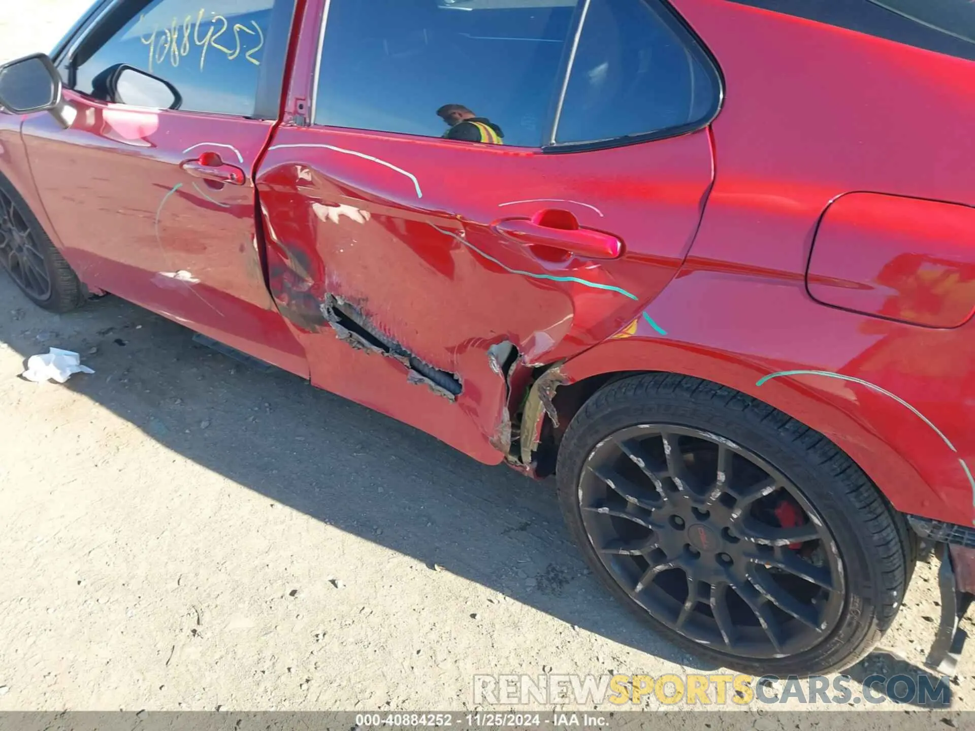 6 fotografías del automóvil dañado 4T1NZ1AK0LU035390 TOYOTA CAMRY 2020