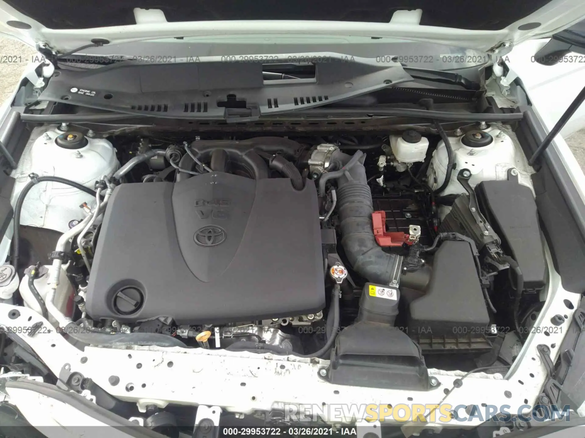 10 fotografías del automóvil dañado 4T1NZ1AK0LU037866 TOYOTA CAMRY 2020