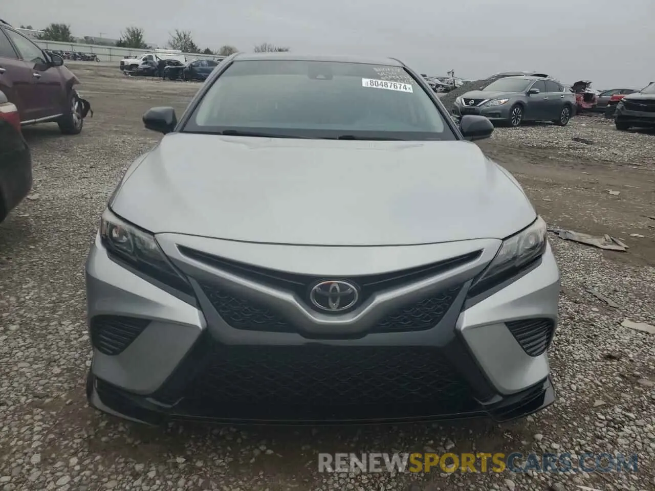 5 fotografías del automóvil dañado 4T1NZ1AK2LU036055 TOYOTA CAMRY 2020