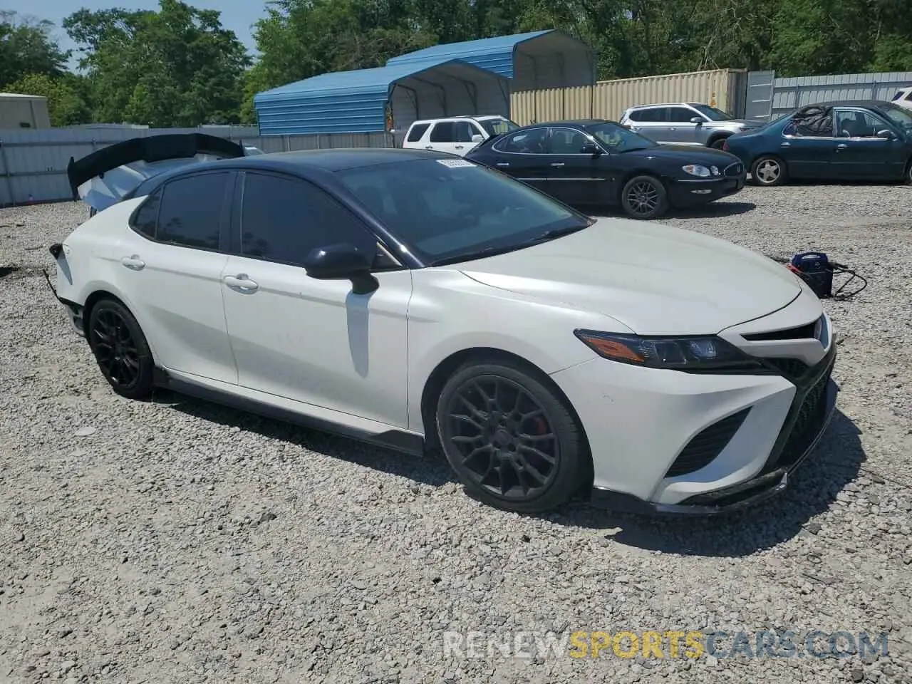 4 fotografías del automóvil dañado 4T1NZ1AK4LU041080 TOYOTA CAMRY 2020