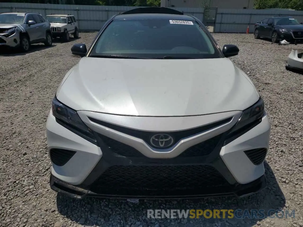 5 fotografías del automóvil dañado 4T1NZ1AK4LU041080 TOYOTA CAMRY 2020
