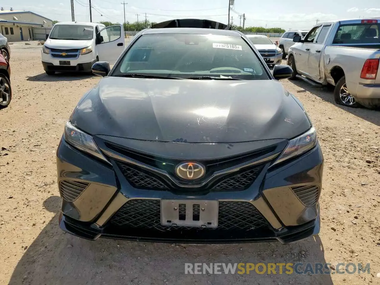 5 fotografías del automóvil dañado 4T1NZ1AK5LU041606 TOYOTA CAMRY 2020