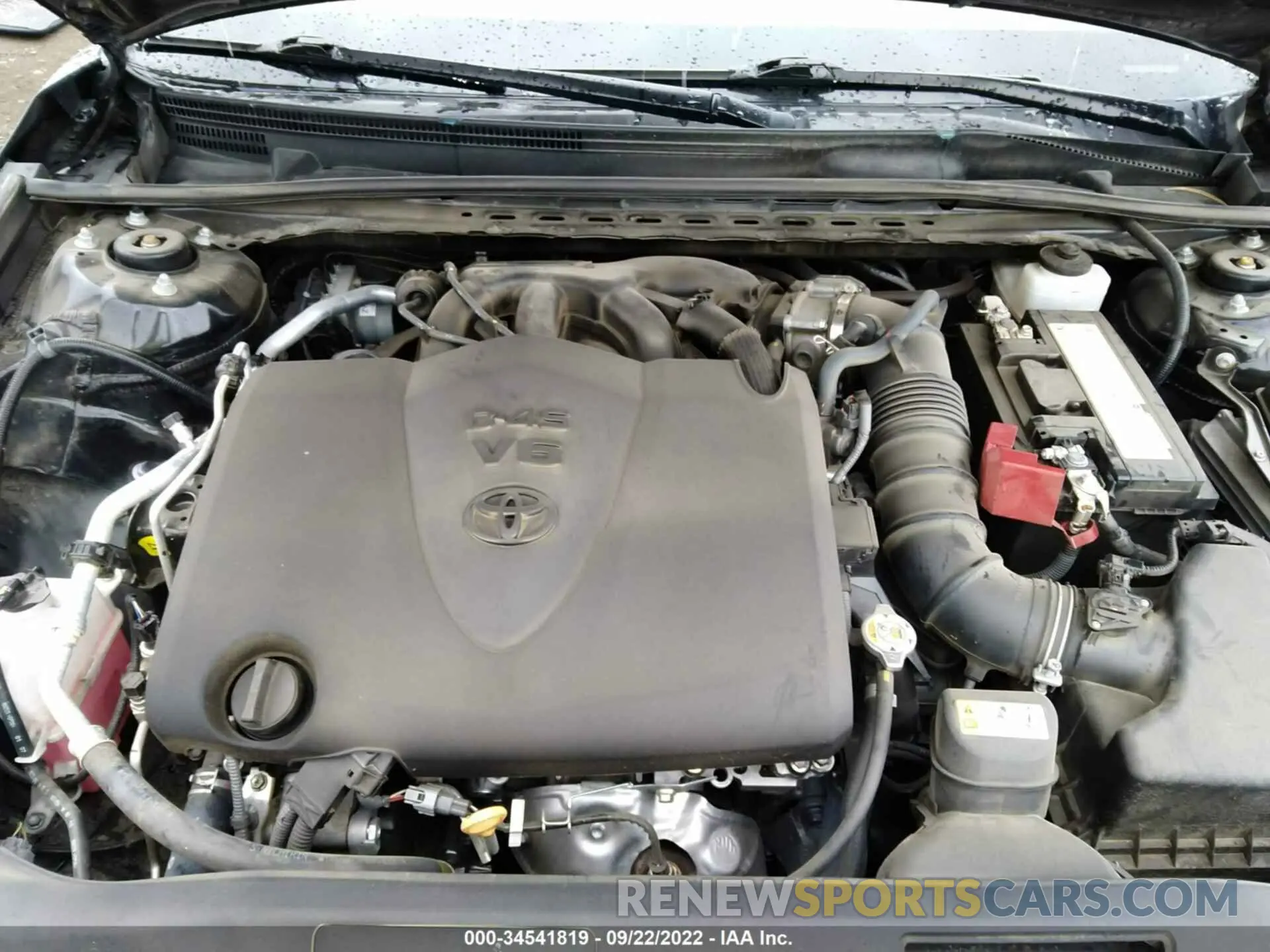 10 fotografías del automóvil dañado 4T1NZ1AK6LU038830 TOYOTA CAMRY 2020