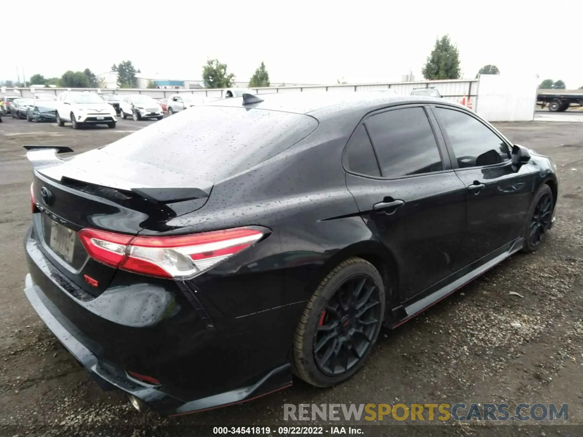 4 fotografías del automóvil dañado 4T1NZ1AK6LU038830 TOYOTA CAMRY 2020