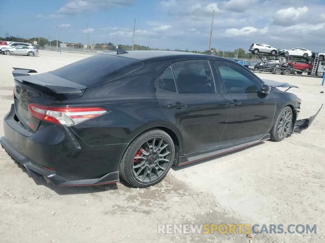 3 fotografías del automóvil dañado 4T1NZ1AK6LU039816 TOYOTA CAMRY 2020