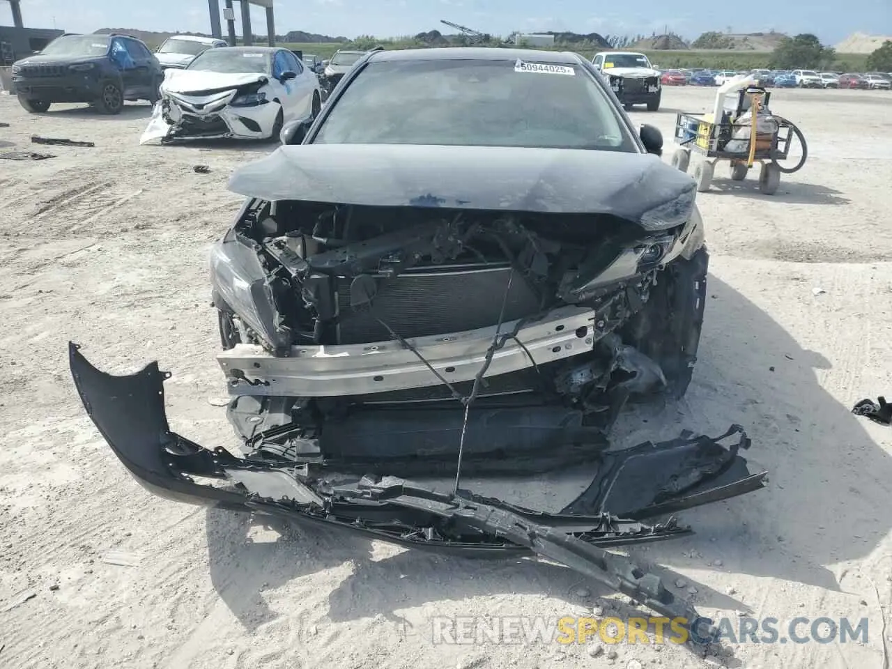 5 fotografías del automóvil dañado 4T1NZ1AK6LU039816 TOYOTA CAMRY 2020