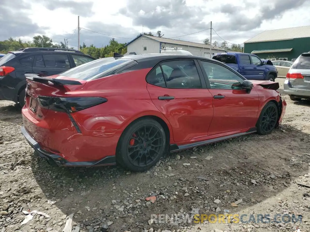 3 fotografías del automóvil dañado 4T1NZ1AK9LU042483 TOYOTA CAMRY 2020