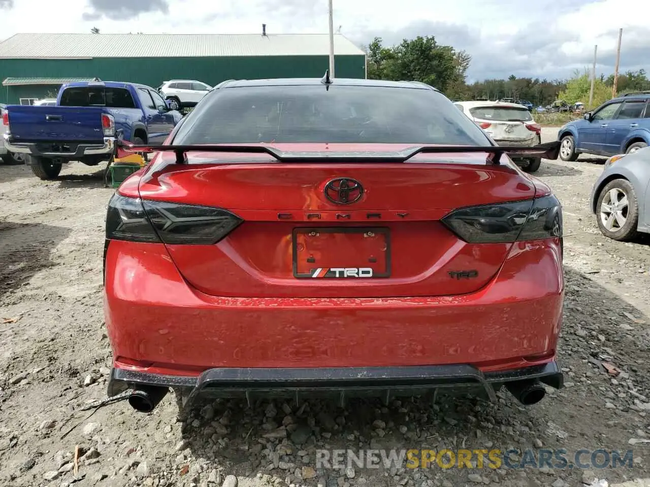6 fotografías del automóvil dañado 4T1NZ1AK9LU042483 TOYOTA CAMRY 2020