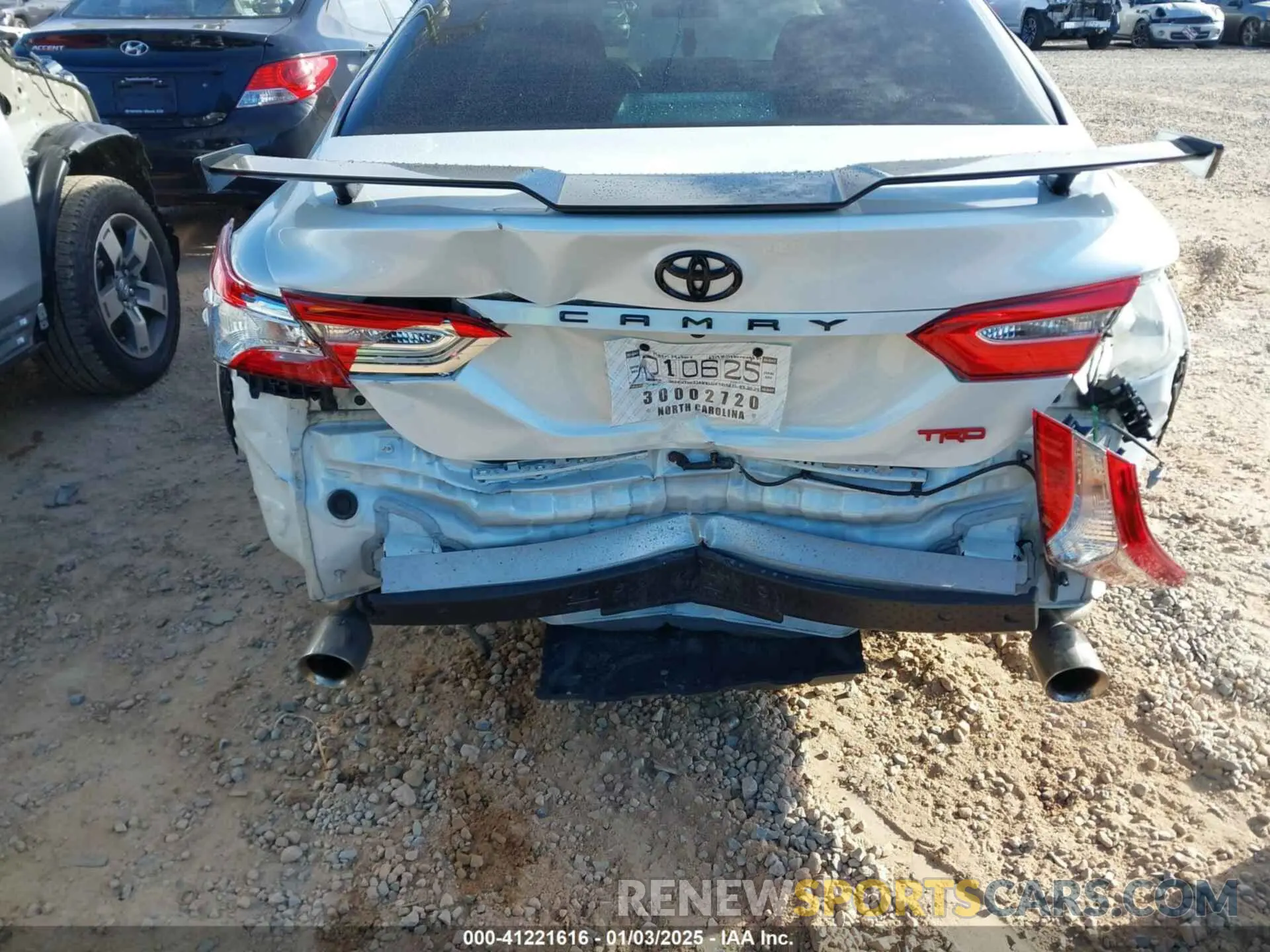 6 fotografías del automóvil dañado 4T1NZ1AKXLU040192 TOYOTA CAMRY 2020
