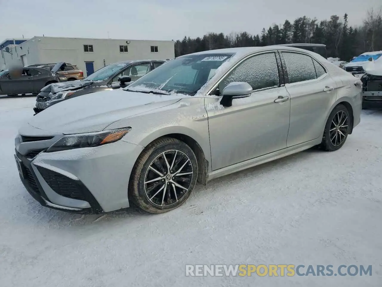 1 fotografías del automóvil dañado 4T1B21HK4MU015531 TOYOTA CAMRY 2021
