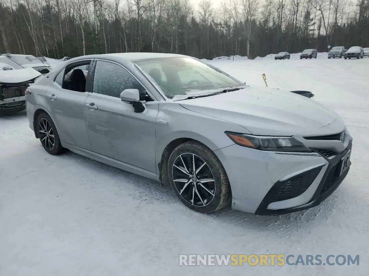 4 fotografías del automóvil dañado 4T1B21HK4MU015531 TOYOTA CAMRY 2021
