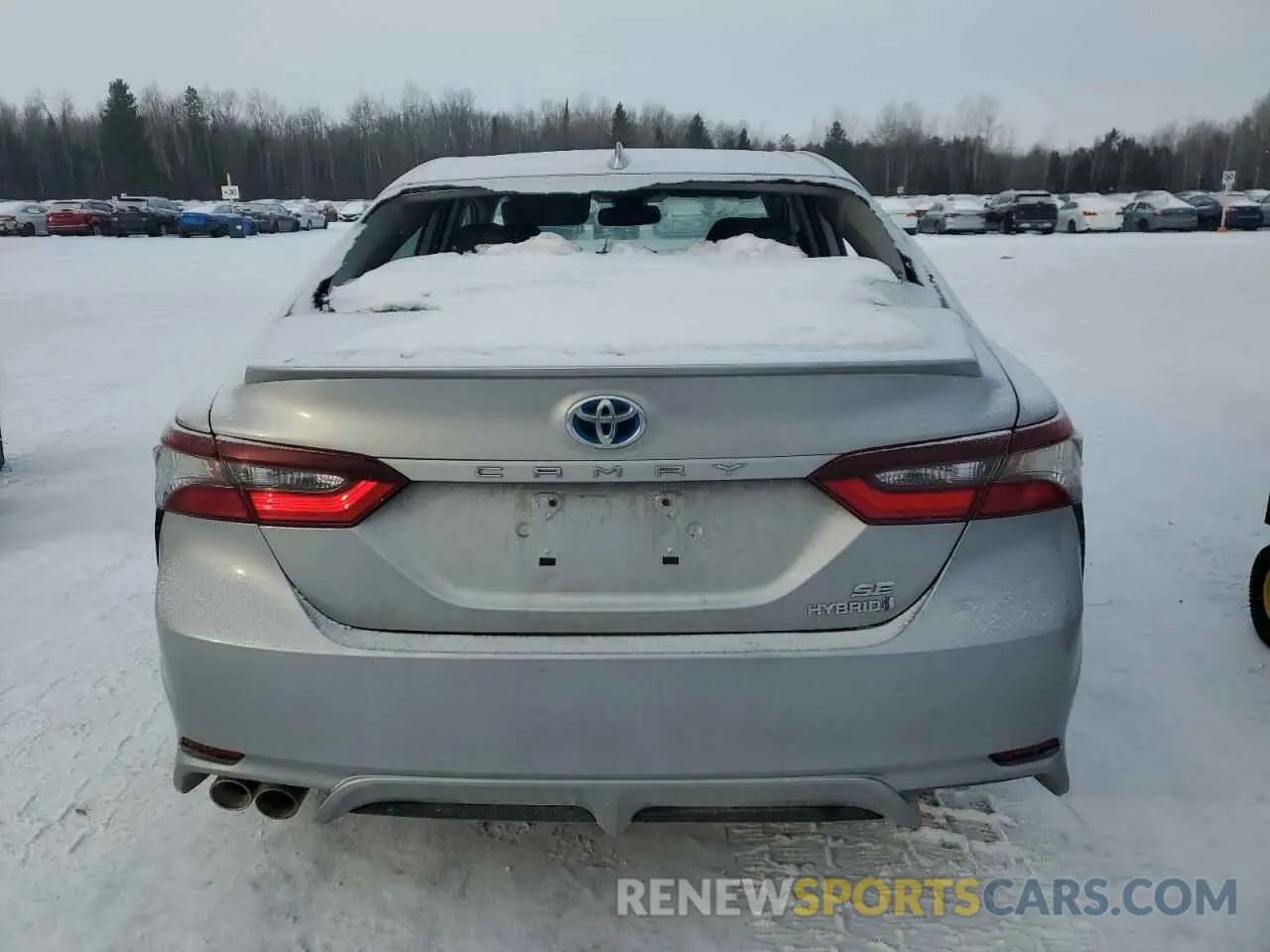6 fotografías del automóvil dañado 4T1B21HK4MU015531 TOYOTA CAMRY 2021
