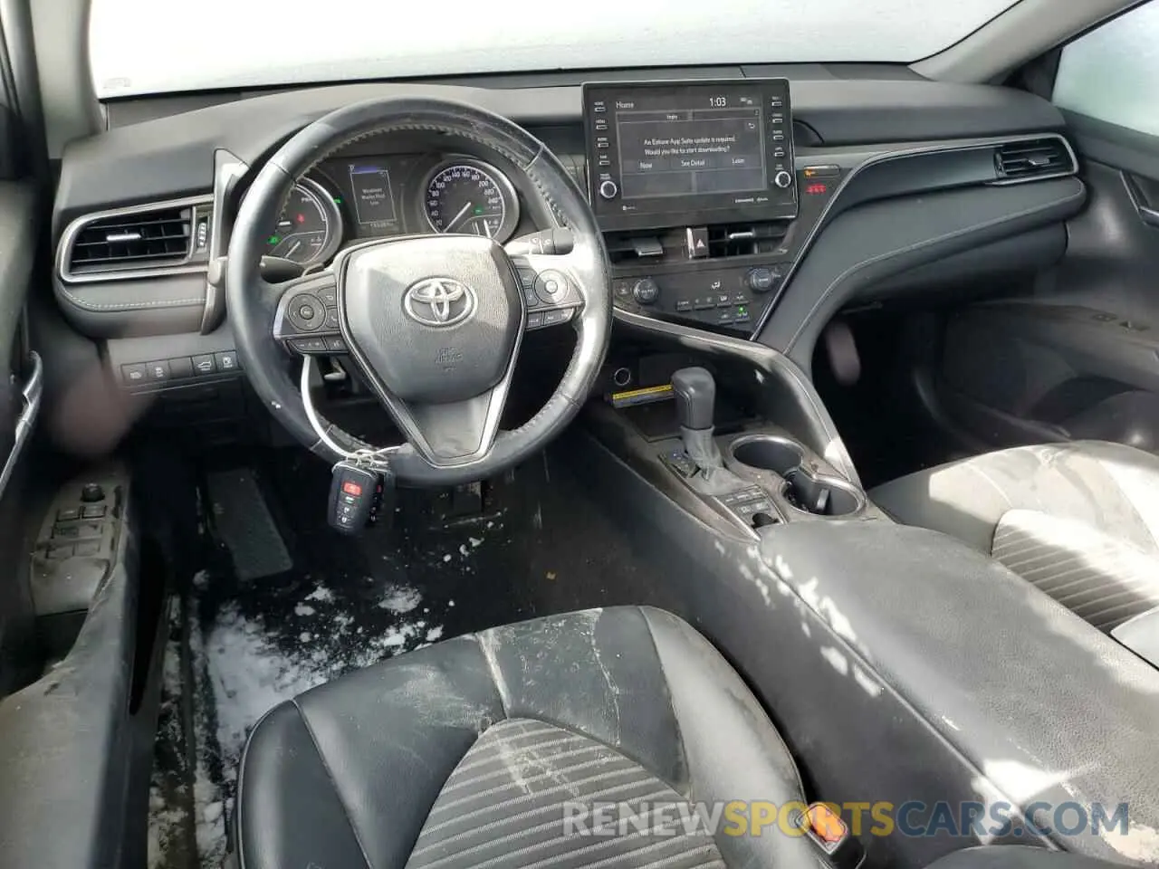 8 fotografías del automóvil dañado 4T1B21HK4MU015531 TOYOTA CAMRY 2021