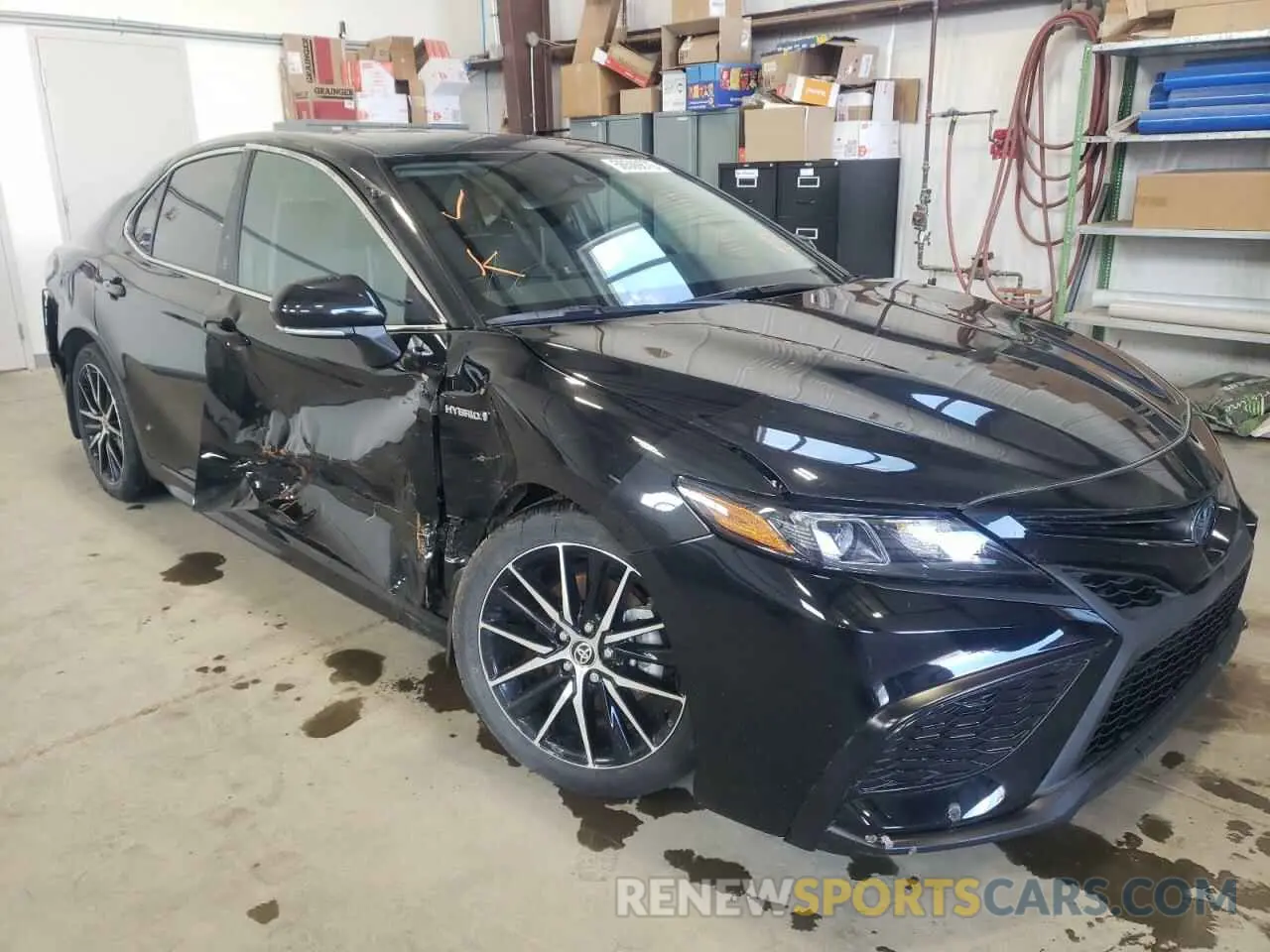 1 fotografías del automóvil dañado 4T1B21HK9MU016108 TOYOTA CAMRY 2021