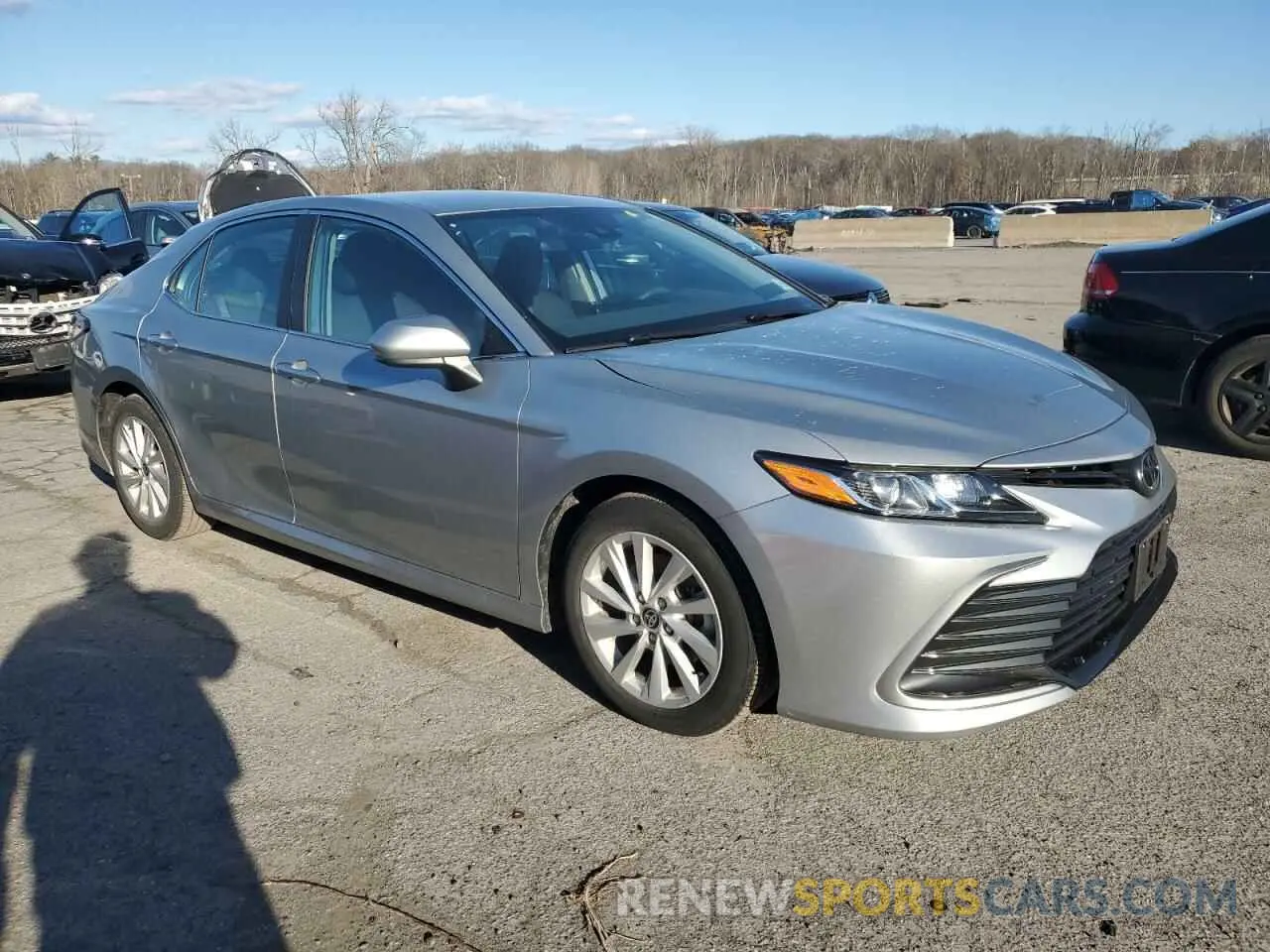 4 fotografías del automóvil dañado 4T1C11AK0MU405964 TOYOTA CAMRY 2021