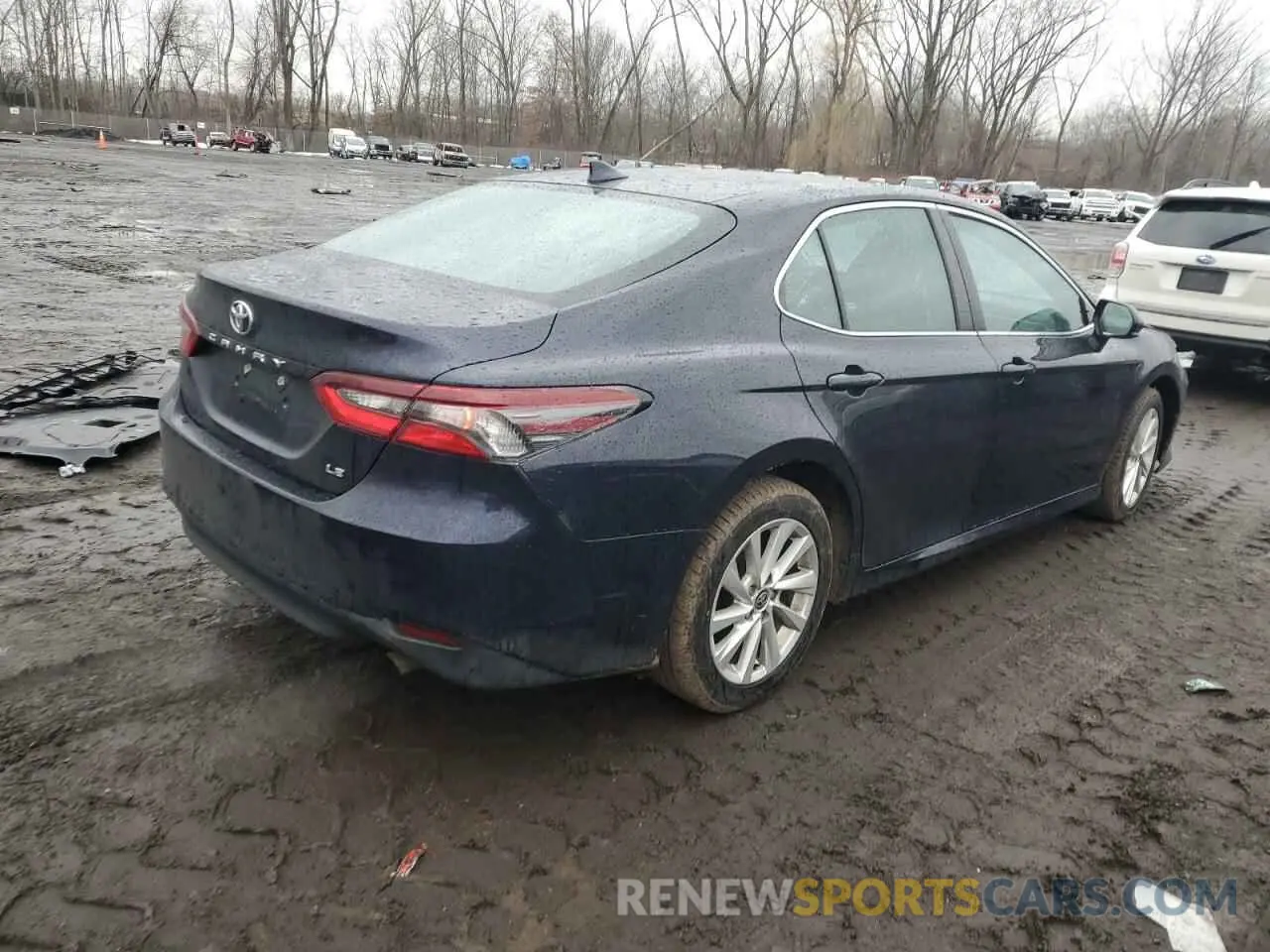 3 fotografías del automóvil dañado 4T1C11AK0MU444408 TOYOTA CAMRY 2021