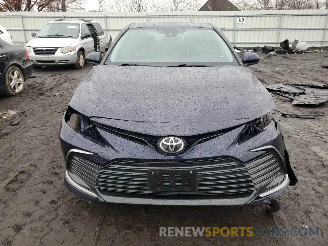 5 fotografías del automóvil dañado 4T1C11AK0MU444408 TOYOTA CAMRY 2021