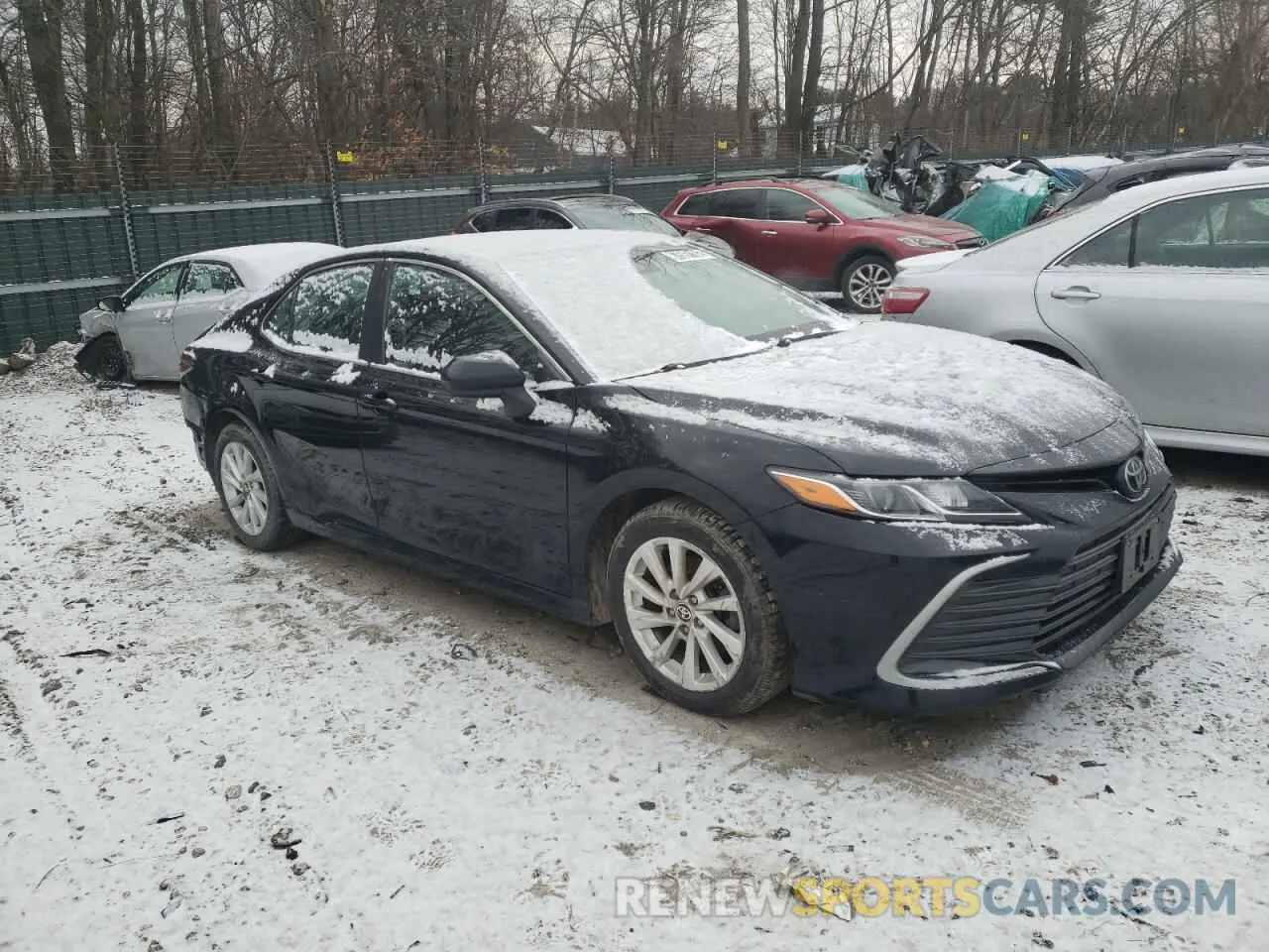 4 fotografías del automóvil dañado 4T1C11AK0MU475352 TOYOTA CAMRY 2021