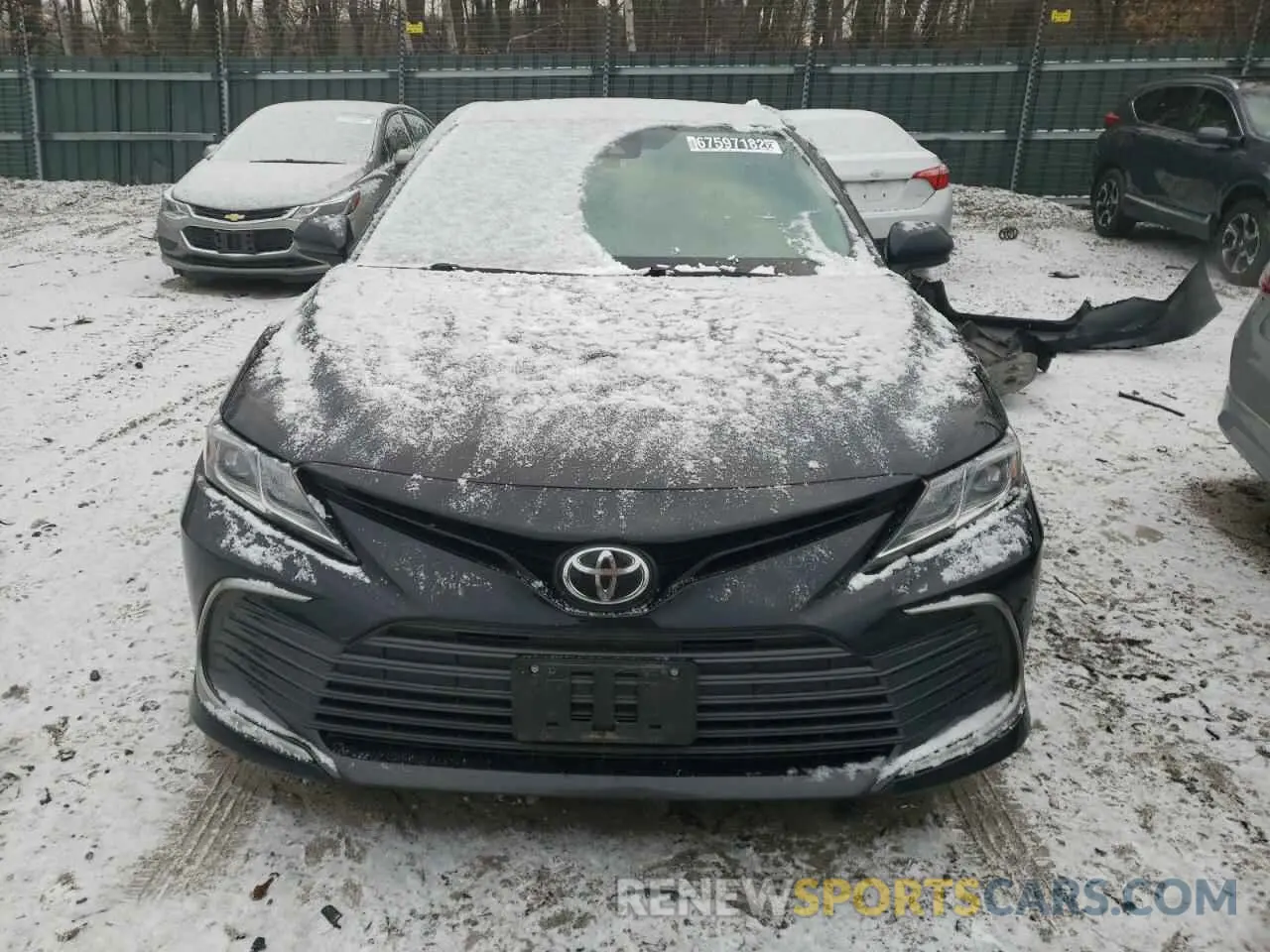 5 fotografías del automóvil dañado 4T1C11AK0MU475352 TOYOTA CAMRY 2021