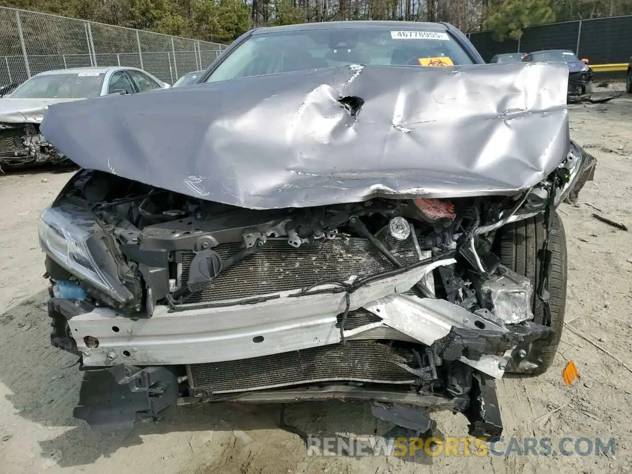 5 fotografías del automóvil dañado 4T1C11AK0MU490448 TOYOTA CAMRY 2021