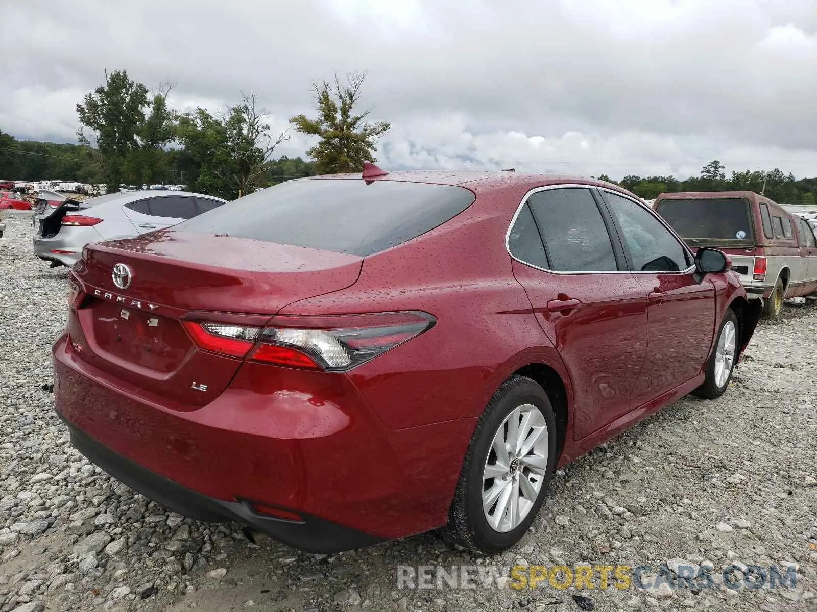 4 fotografías del automóvil dañado 4T1C11AK0MU579257 TOYOTA CAMRY 2021